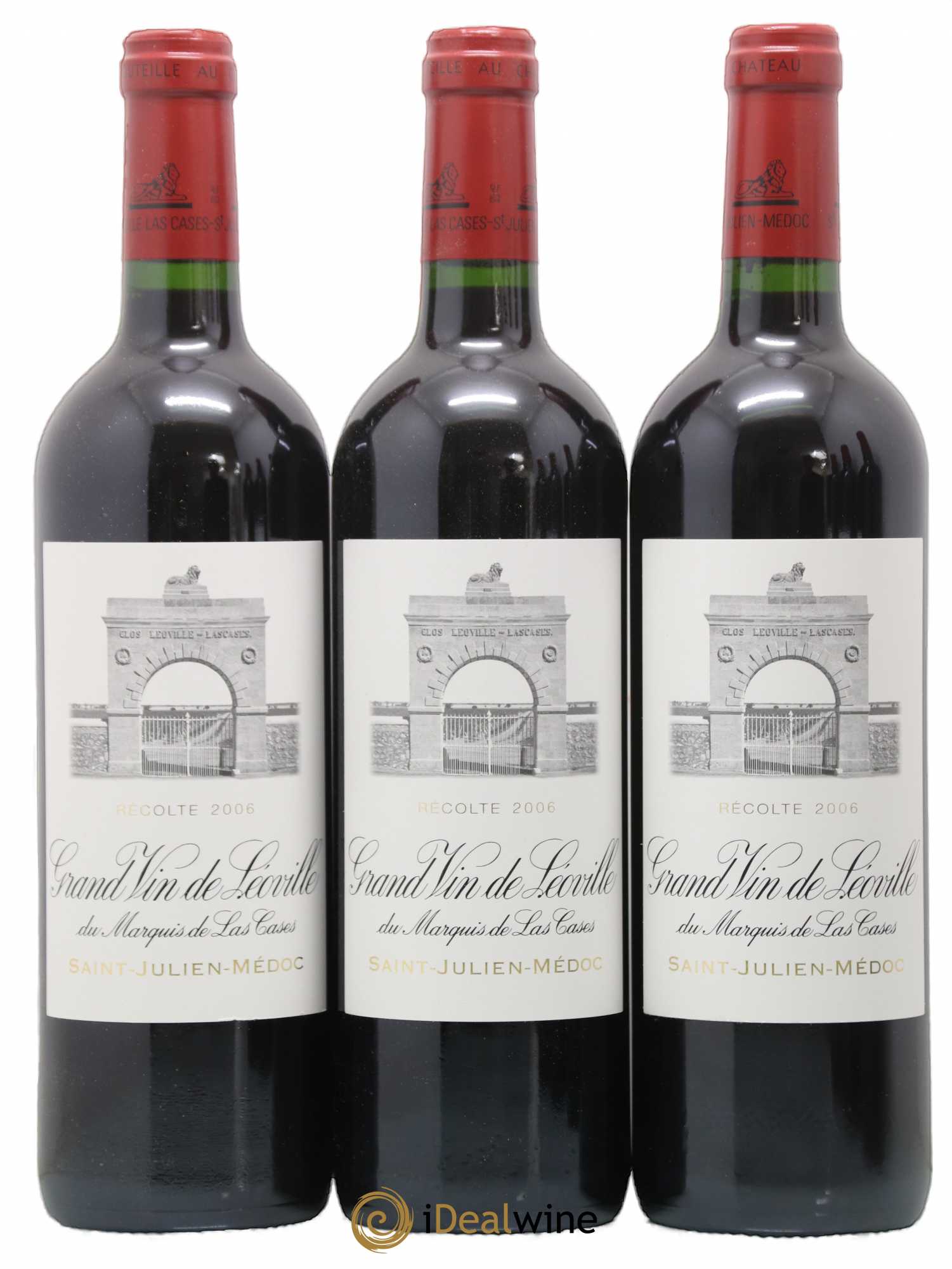 Château Léoville Las Cases 2ème Grand Cru Classé 2006 - Lotto di 6 bottiglie - 2