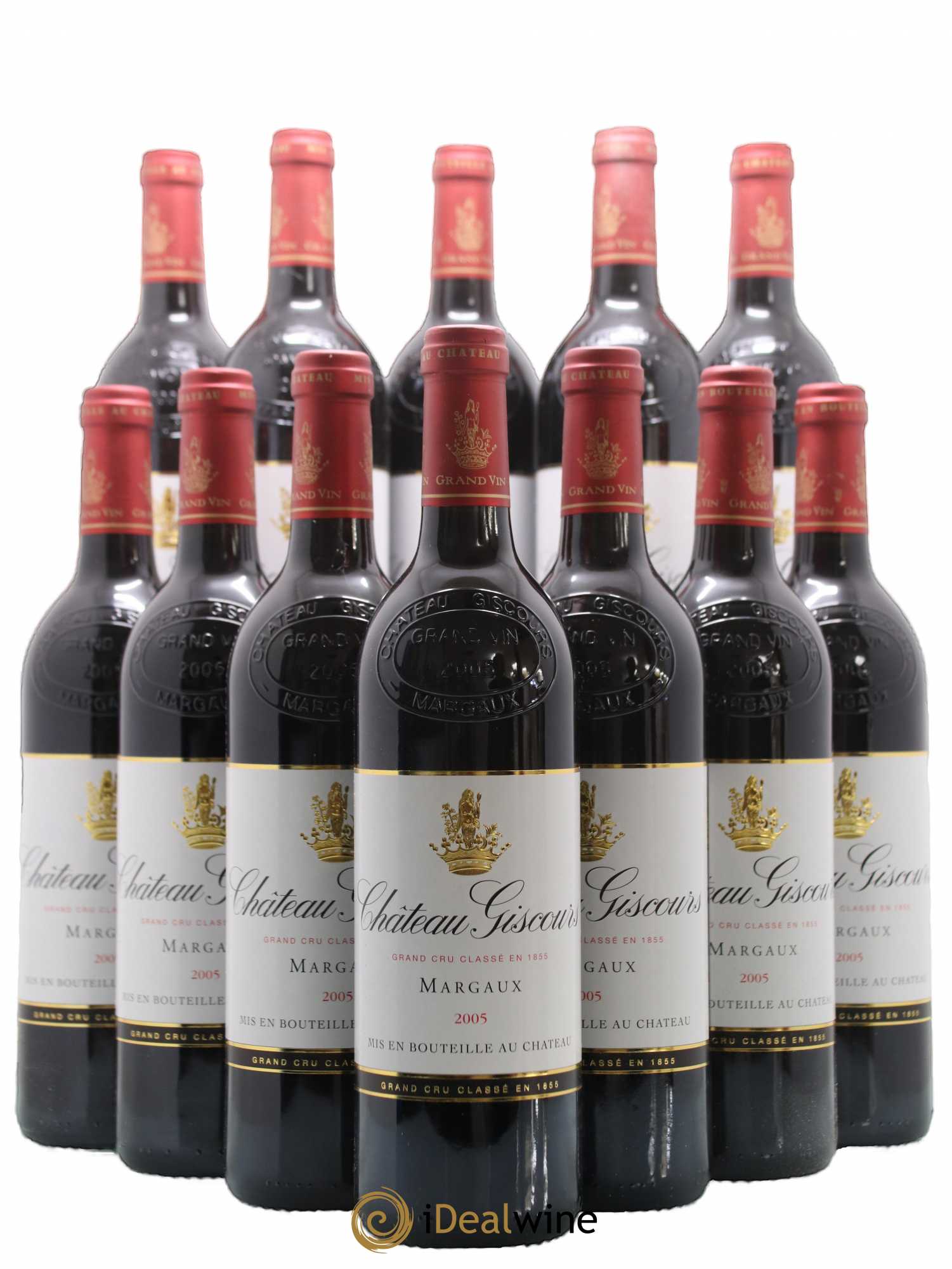 Château Giscours 3ème Grand Cru Classé 2005 - Lot de 12 bouteilles - 0