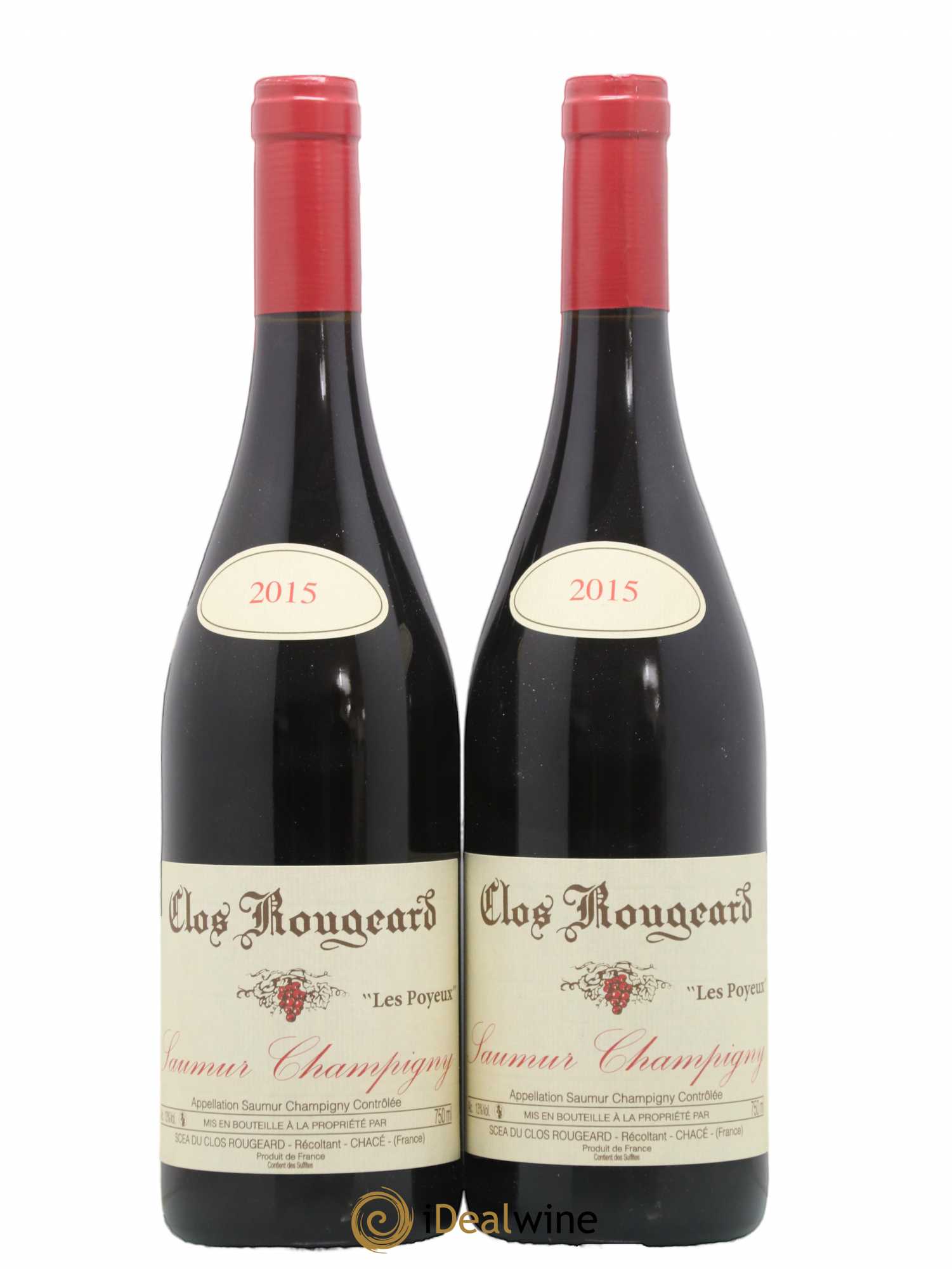 Saumur-Champigny Les Poyeux Clos Rougeard 2015 - Lot de 2 bouteilles - 0