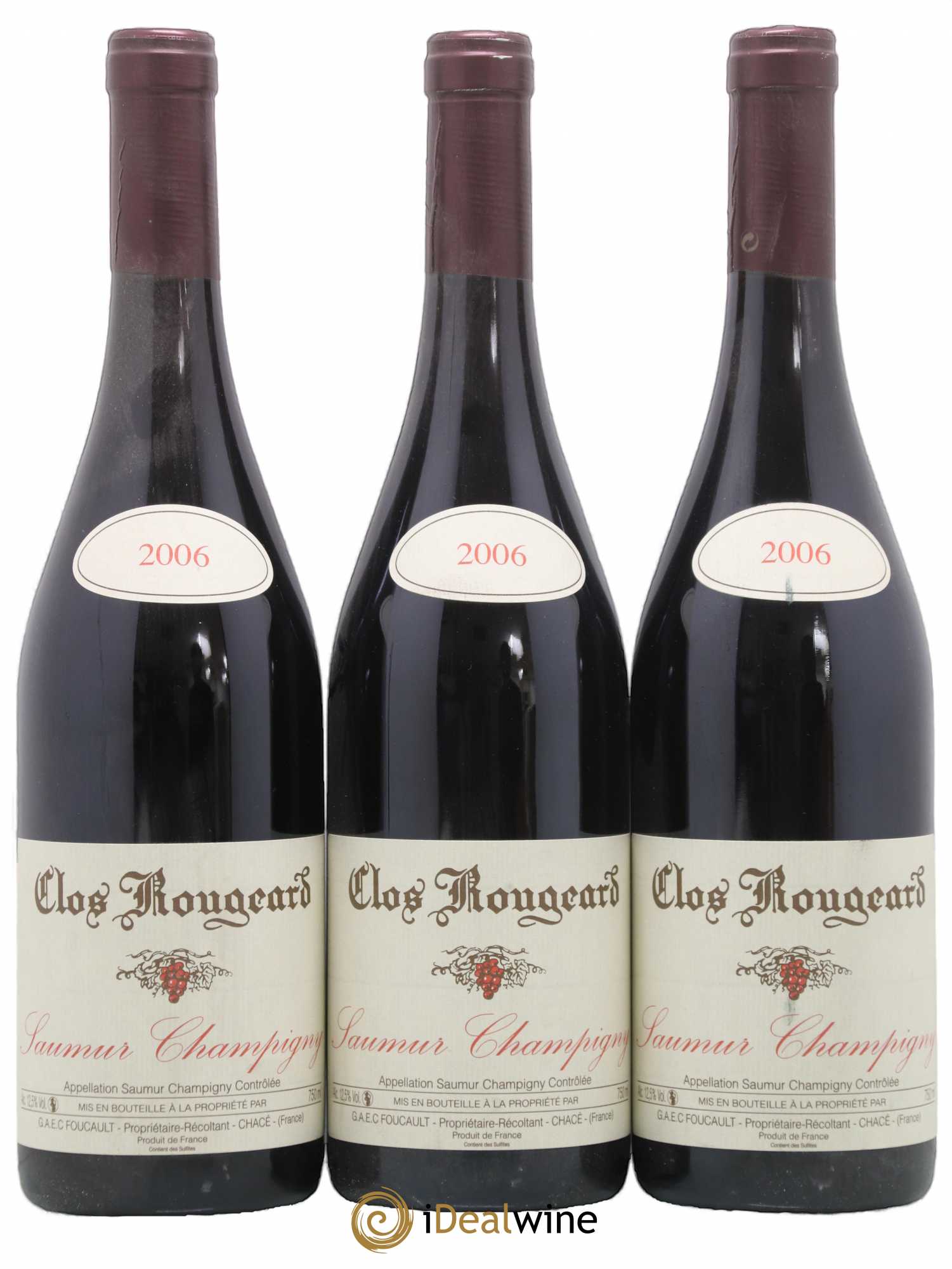 Saumur-Champigny Clos Rougeard 2006 - Posten von 3 Flaschen - 0