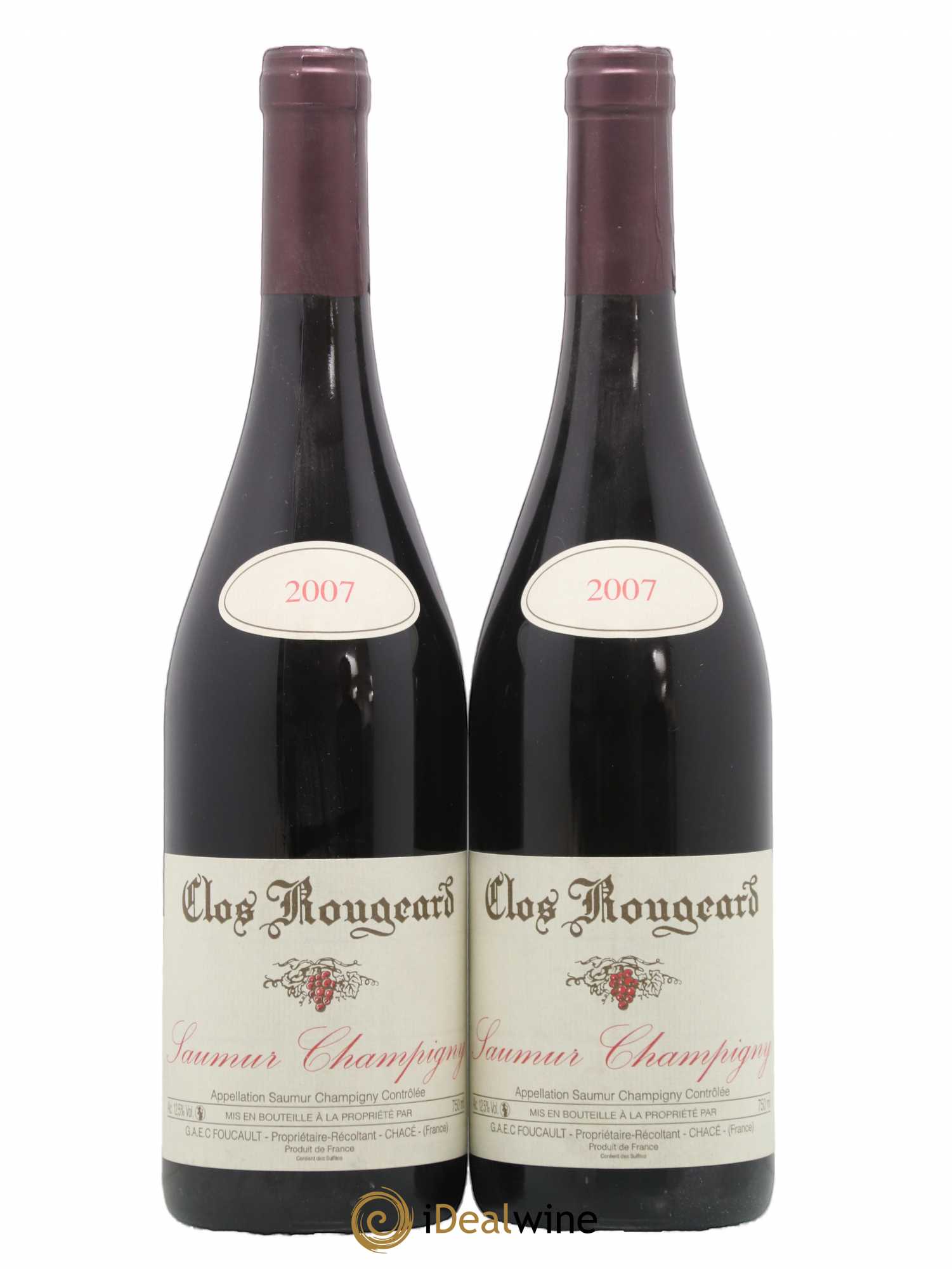 Saumur-Champigny Clos Rougeard 2007 - Posten von 2 Flaschen - 0