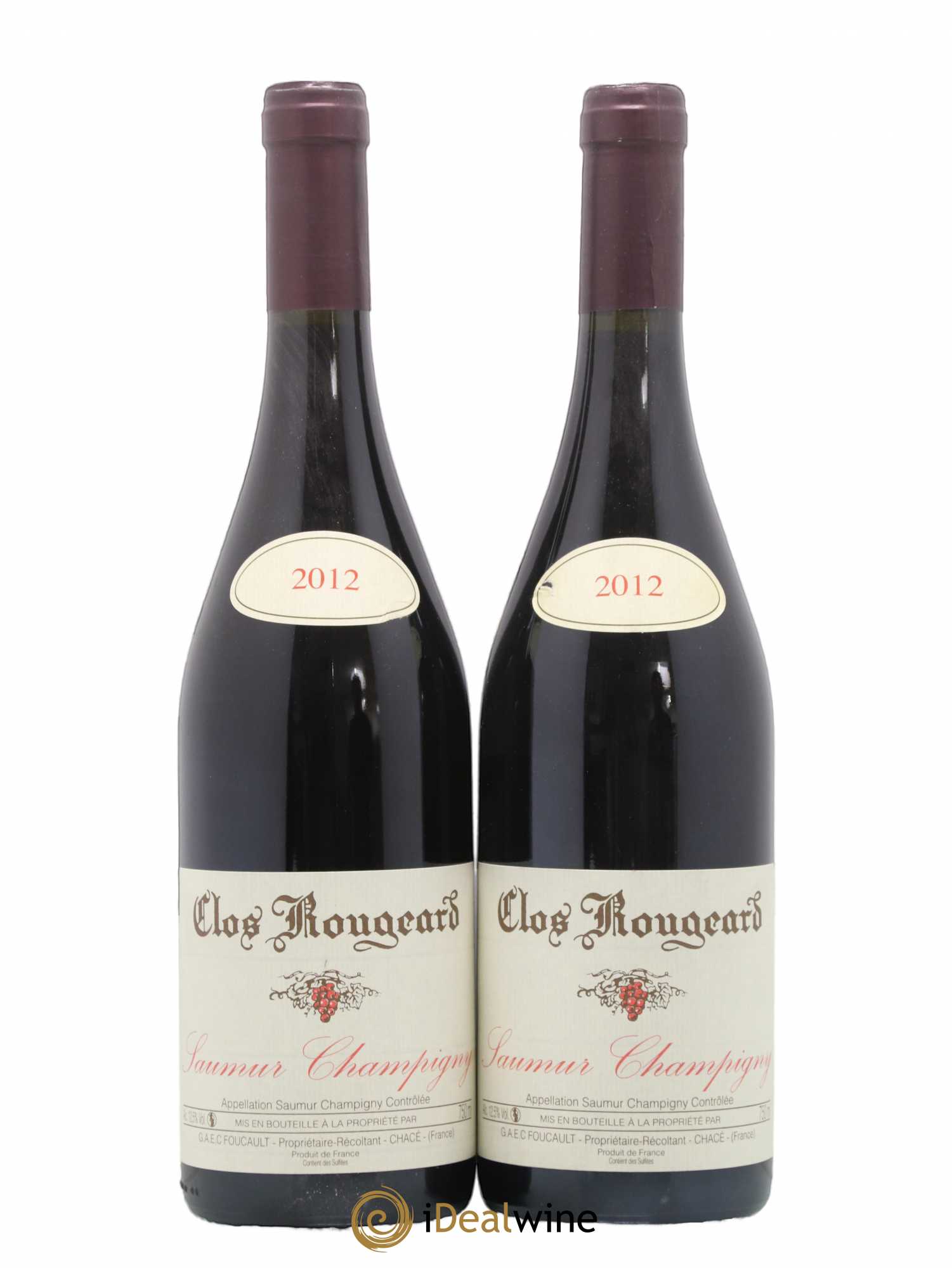 Saumur-Champigny Clos Rougeard 2012 - Posten von 2 Flaschen - 0