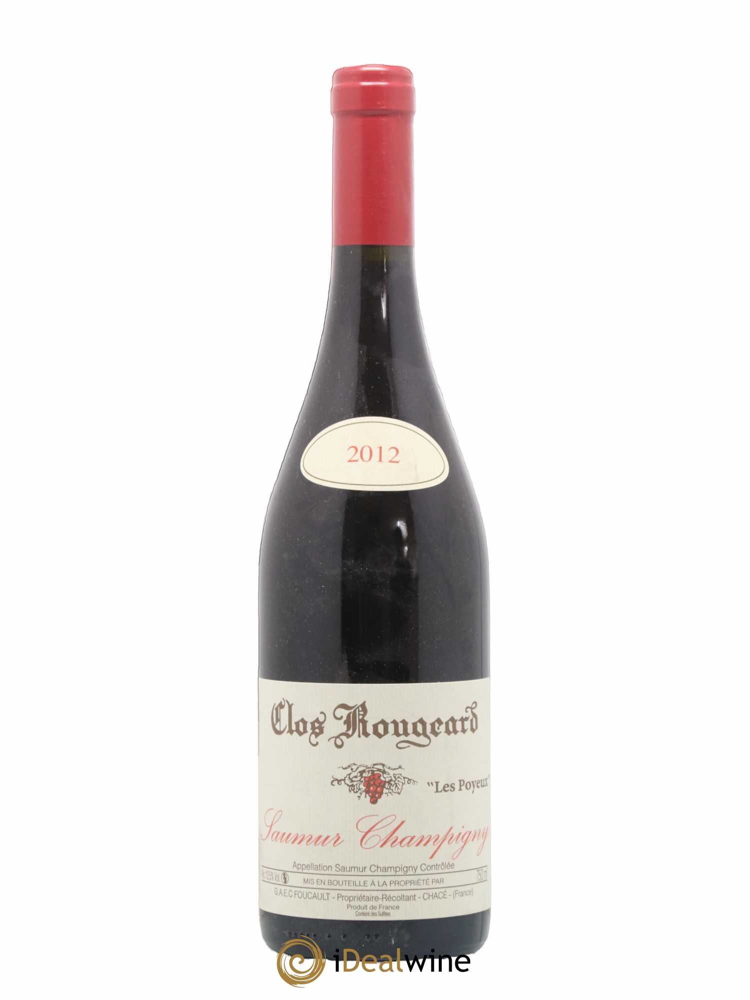 Saumur-Champigny Les Poyeux Clos Rougeard 2012 - Lot de 1 bouteille - 0