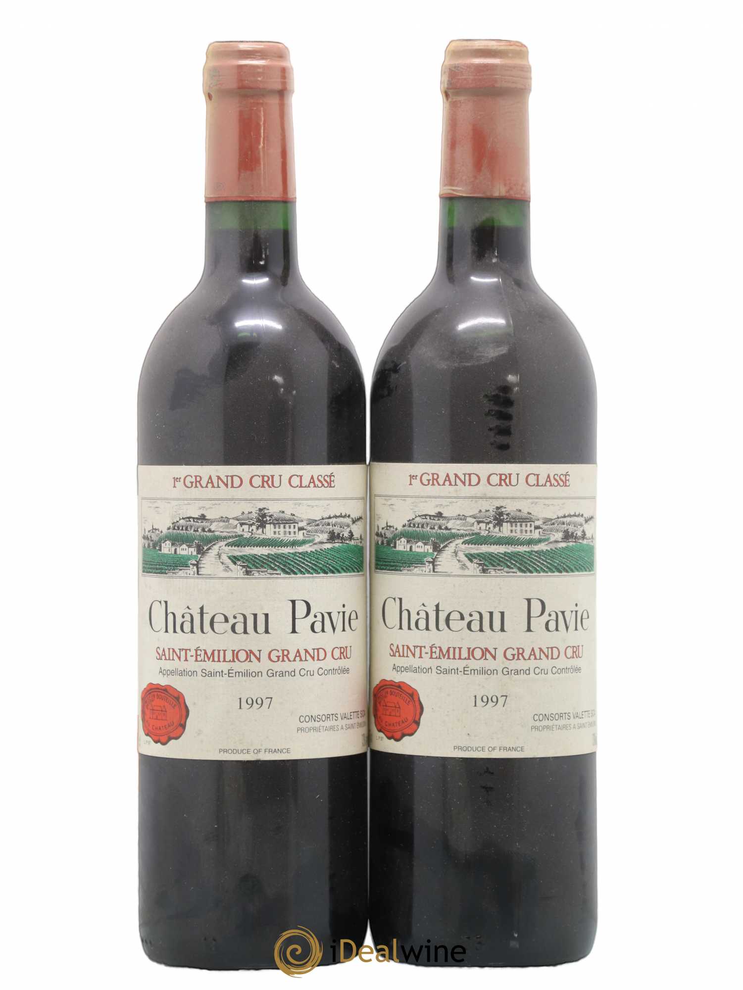 Château Pavie 1er Grand Cru Classé A 1997 - Lot de 2 bouteilles - 0