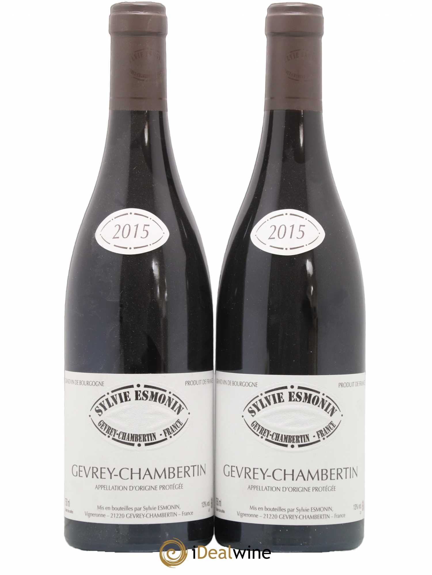 Gevrey-Chambertin Sylvie Esmonin 2015 - Lot de 2 bouteilles - 0