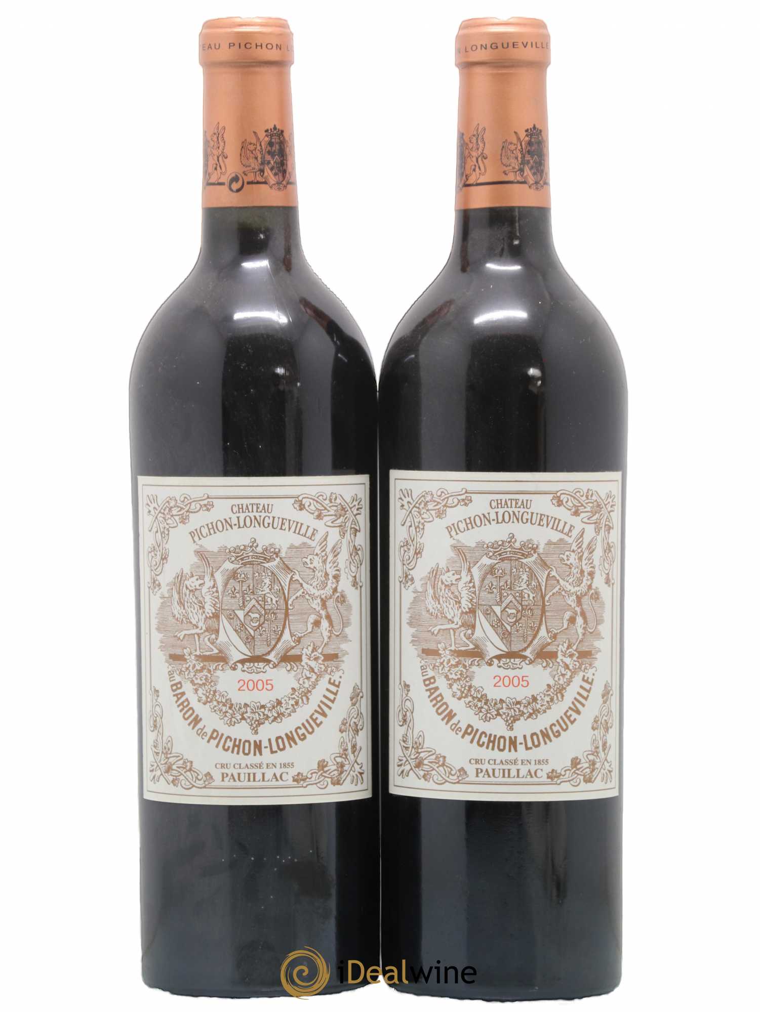 Pichon Longueville Baron 2ème Grand Cru Classé 2005 - Lot de 2 bouteilles - 0