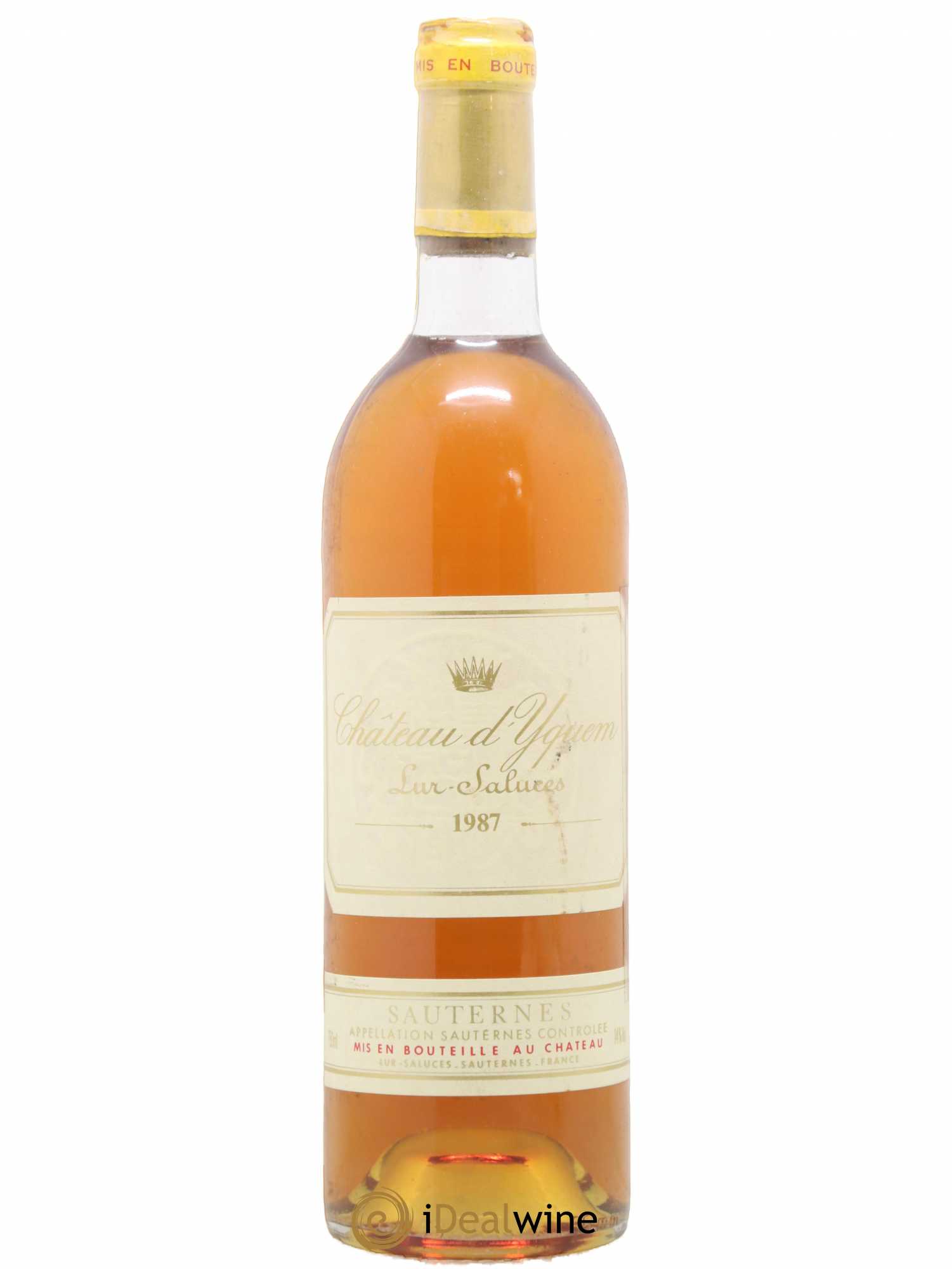 Château d' Yquem 1er Cru Classé Supérieur 1987 - Lotto di 1 bottiglia - 0