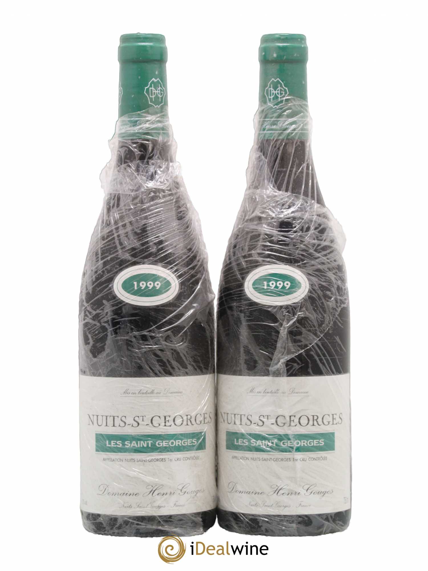 Nuits-Saint-Georges 1er Cru Les Saints Georges Henri Gouges 1999 - Lot de 2 bouteilles - 0