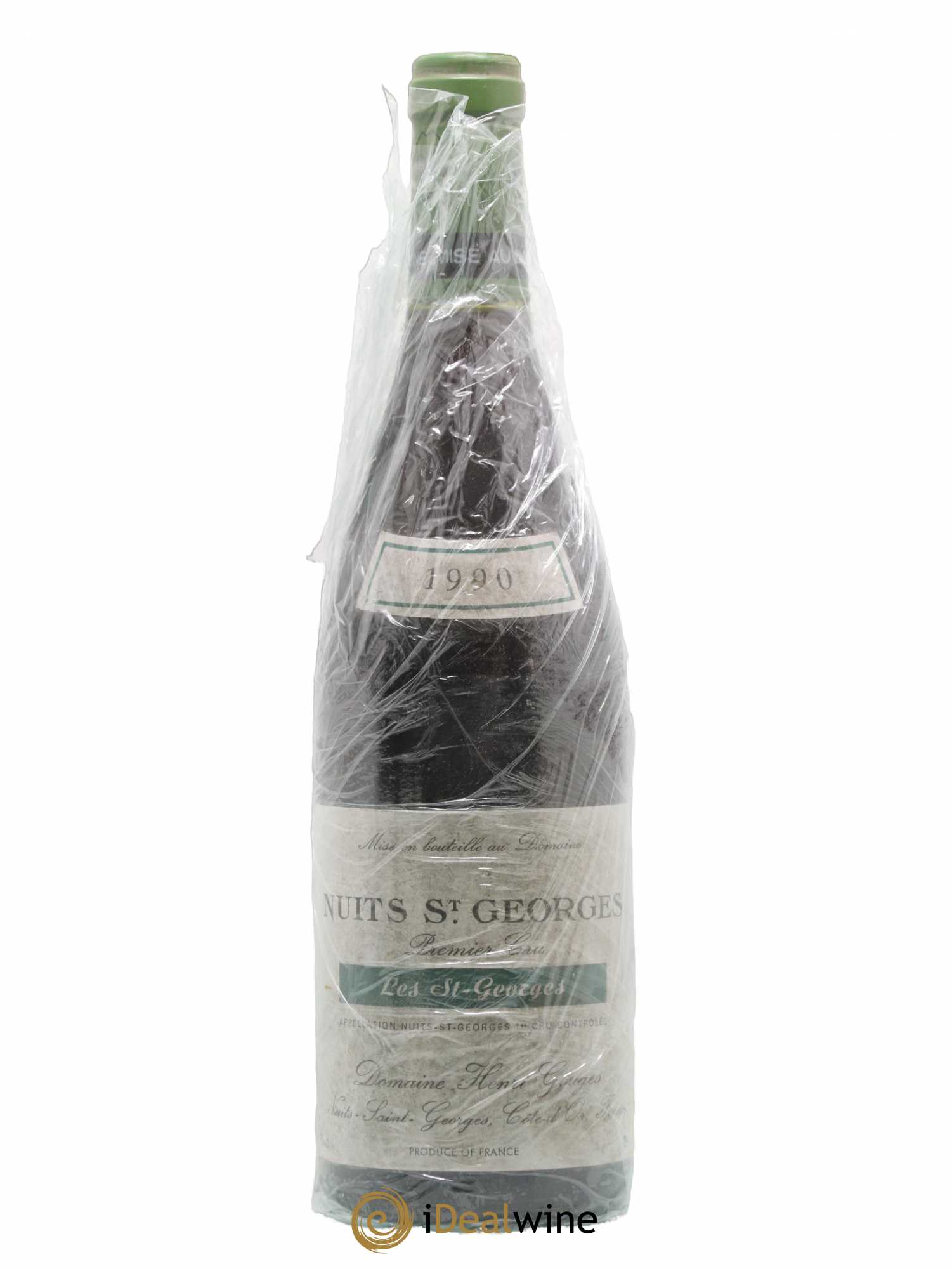 Nuits-Saint-Georges 1er Cru Les Saints Georges Henri Gouges 1990 - Lot de 1 bouteille - 0
