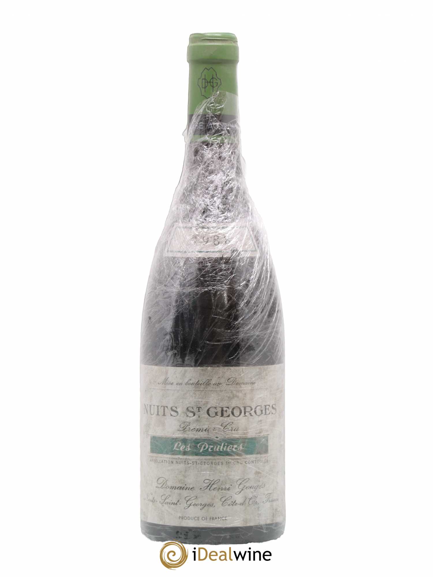 Nuits-Saint-Georges 1er Cru Les Pruliers Henri Gouges 1988 - Lot de 1 bouteille - 0