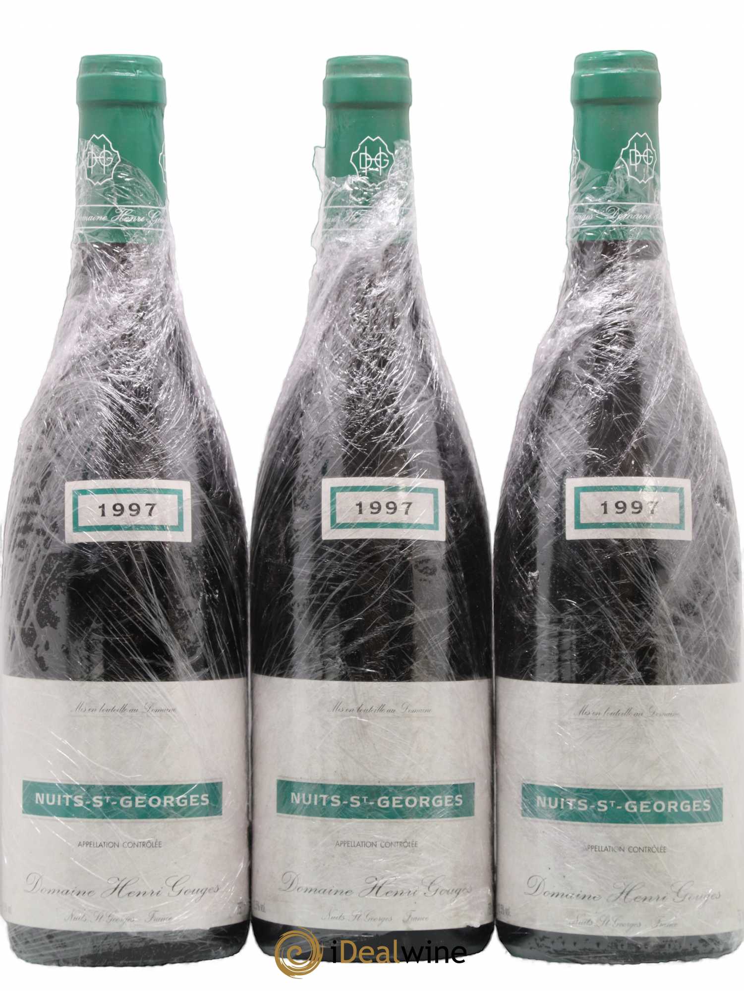 Nuits-Saint-Georges Henri Gouges 1997 - Lotto di 3 bottiglie - 0