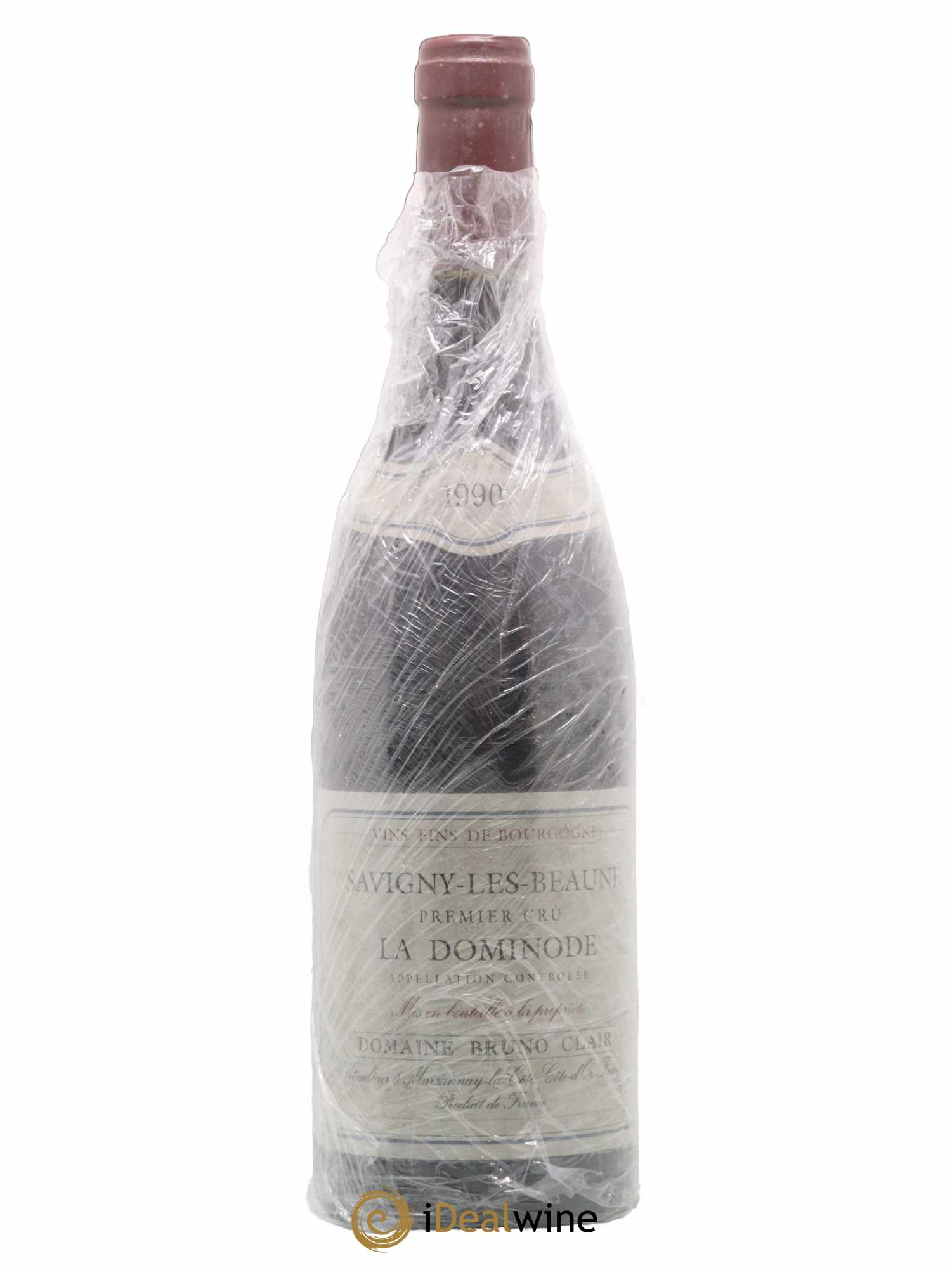 Savigny-lès-Beaune 1er Cru La Dominode Bruno Clair (Domaine) 1990 - Lot de 1 bouteille - 0