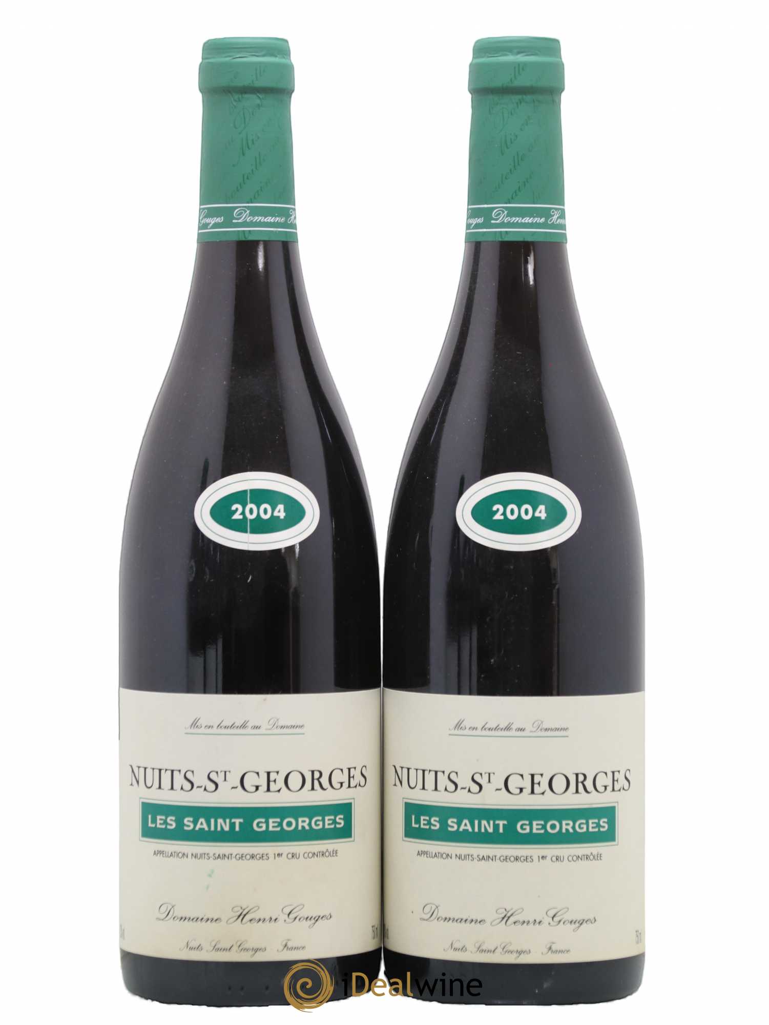 Nuits-Saint-Georges 1er Cru Les Saints Georges Henri Gouges 2004 - Lot of 2 bottles - 0