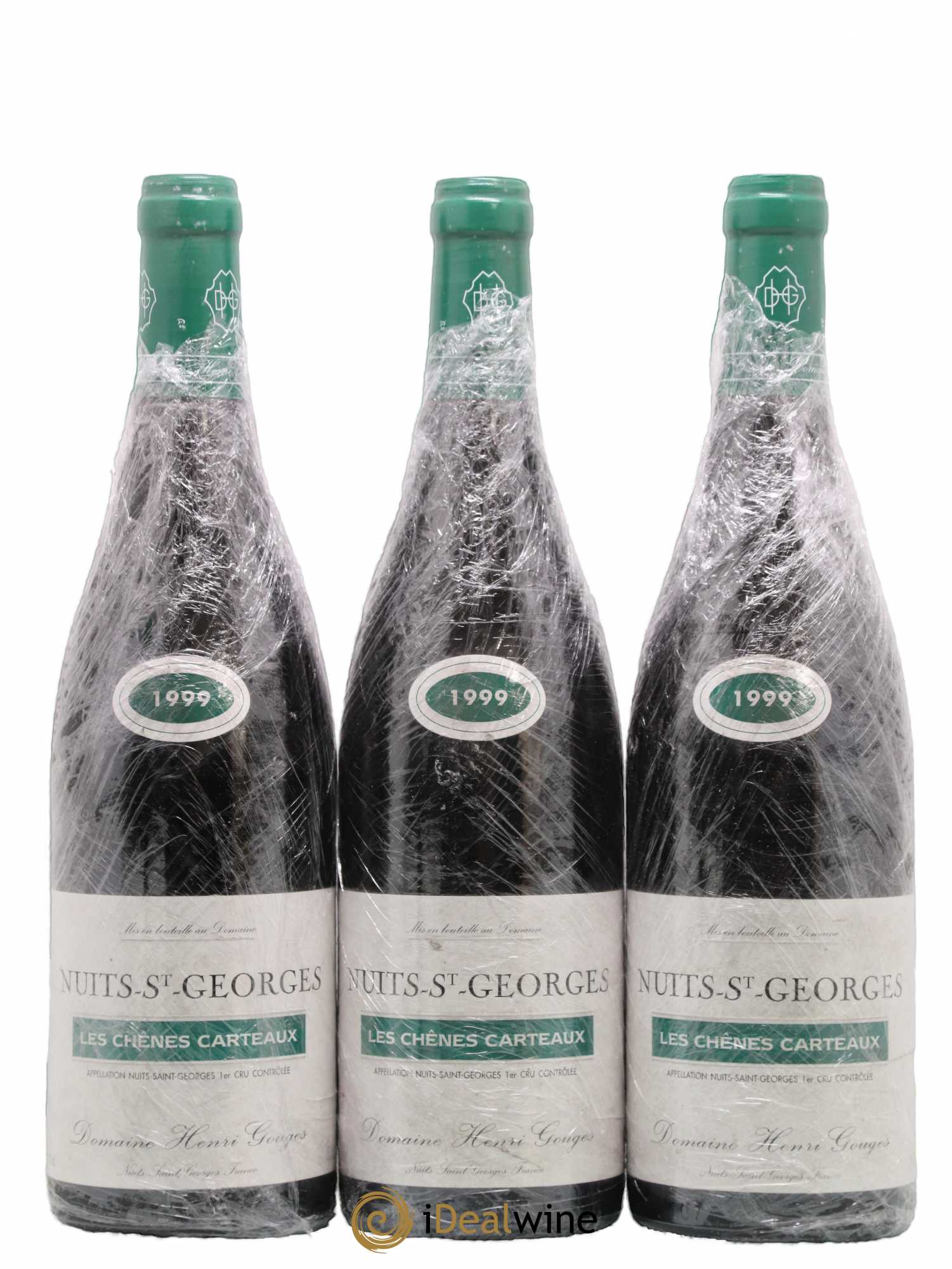Nuits-Saint-Georges 1er Cru Les Chênes Carteaux Henri Gouges 1999 - Lot de 3 bouteilles - 0