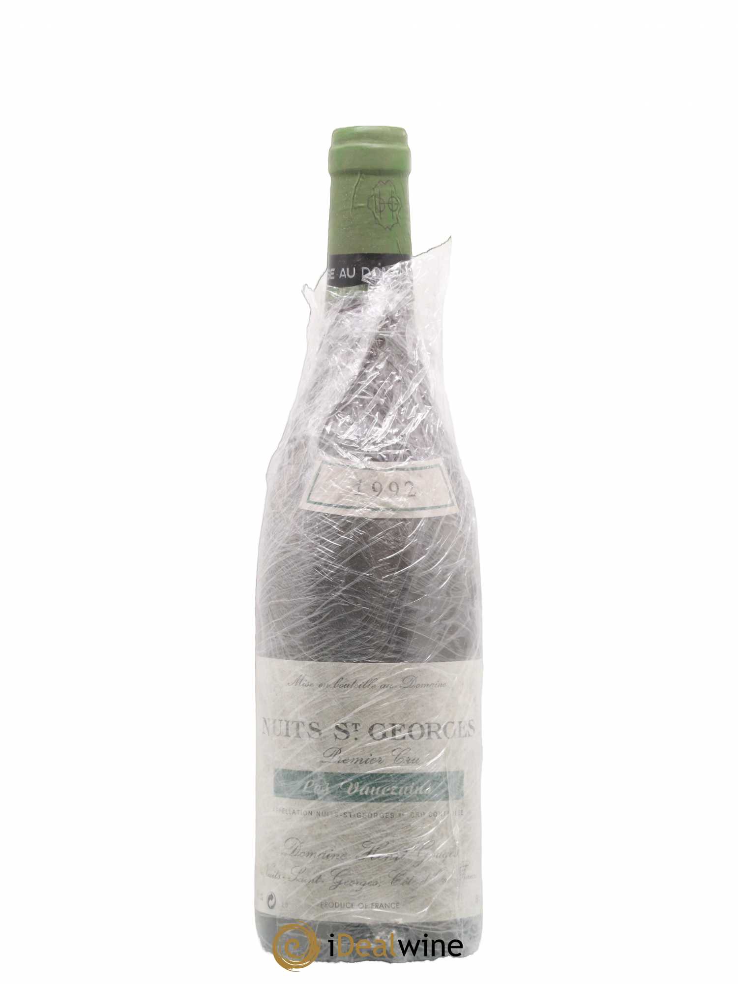 Nuits-Saint-Georges 1er Cru Les Vaucrains Henri Gouges 1992 - Lot de 1 bouteille - 0