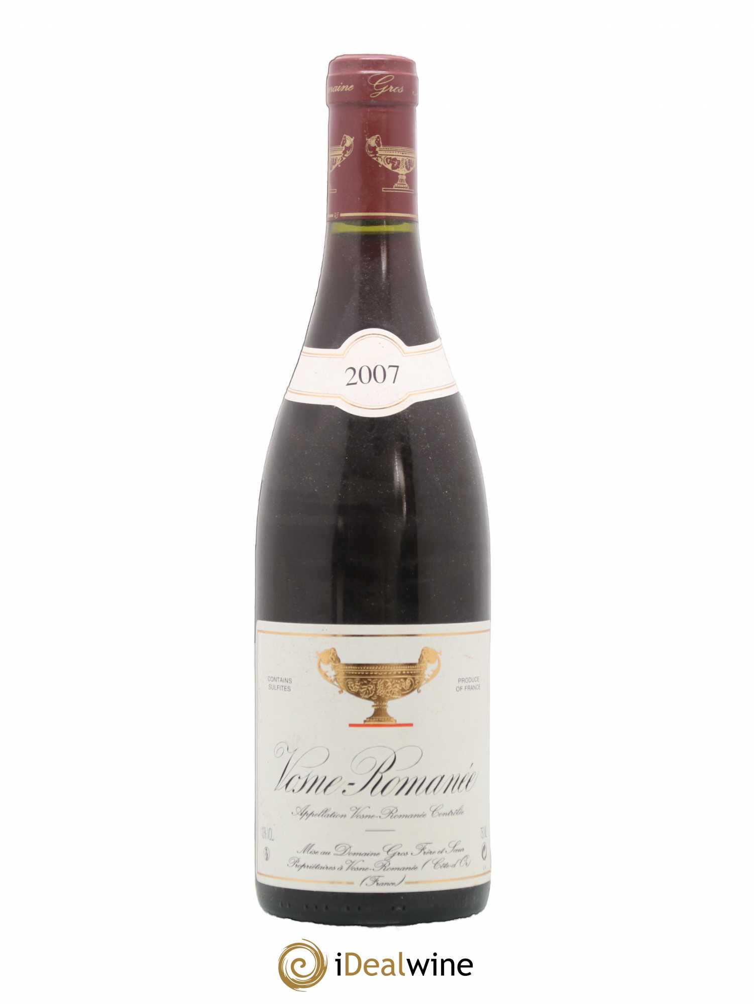 Vosne-Romanée Gros Frère & Soeur 2007 - Lot de 1 bouteille - 0