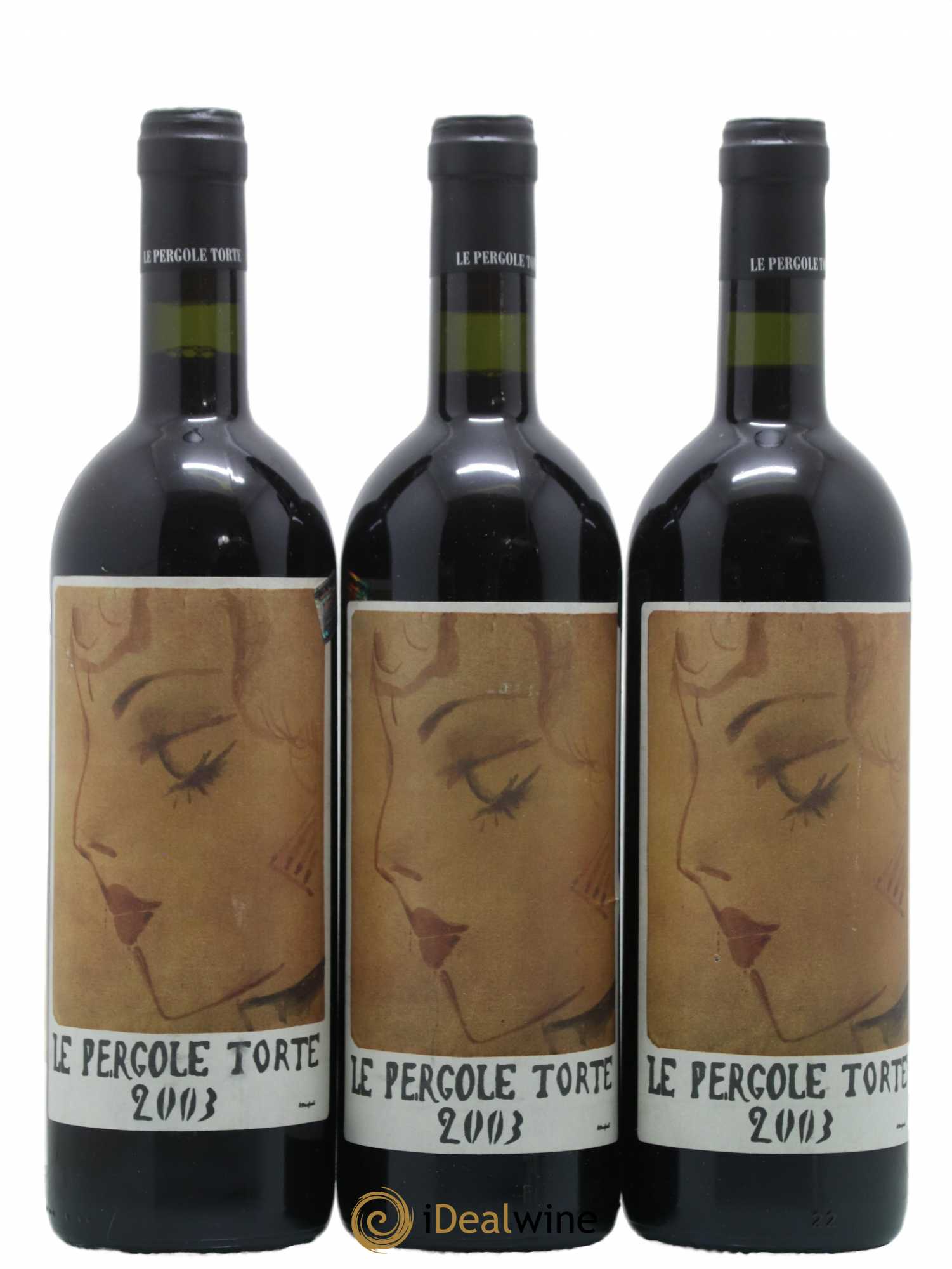 Toscana IGT Montevertine Le Pergole Torte Famille Manetti 2003 - Lotto di 3 bottiglie - 0