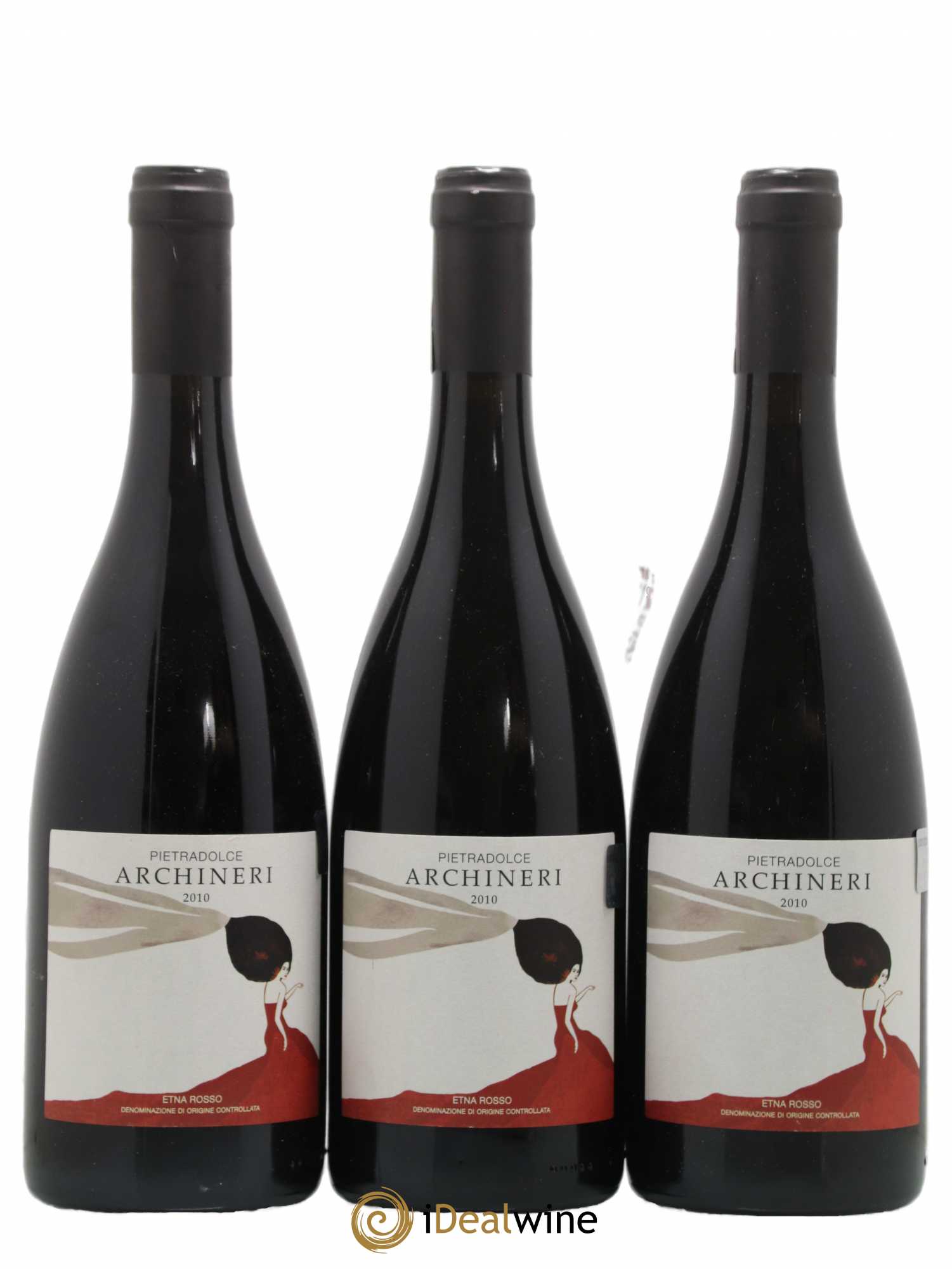 IGT Sicile Etna Rosso Pietradolce Archineri (sans prix de réserve) 2010 - Posten von 3 Flaschen - 0