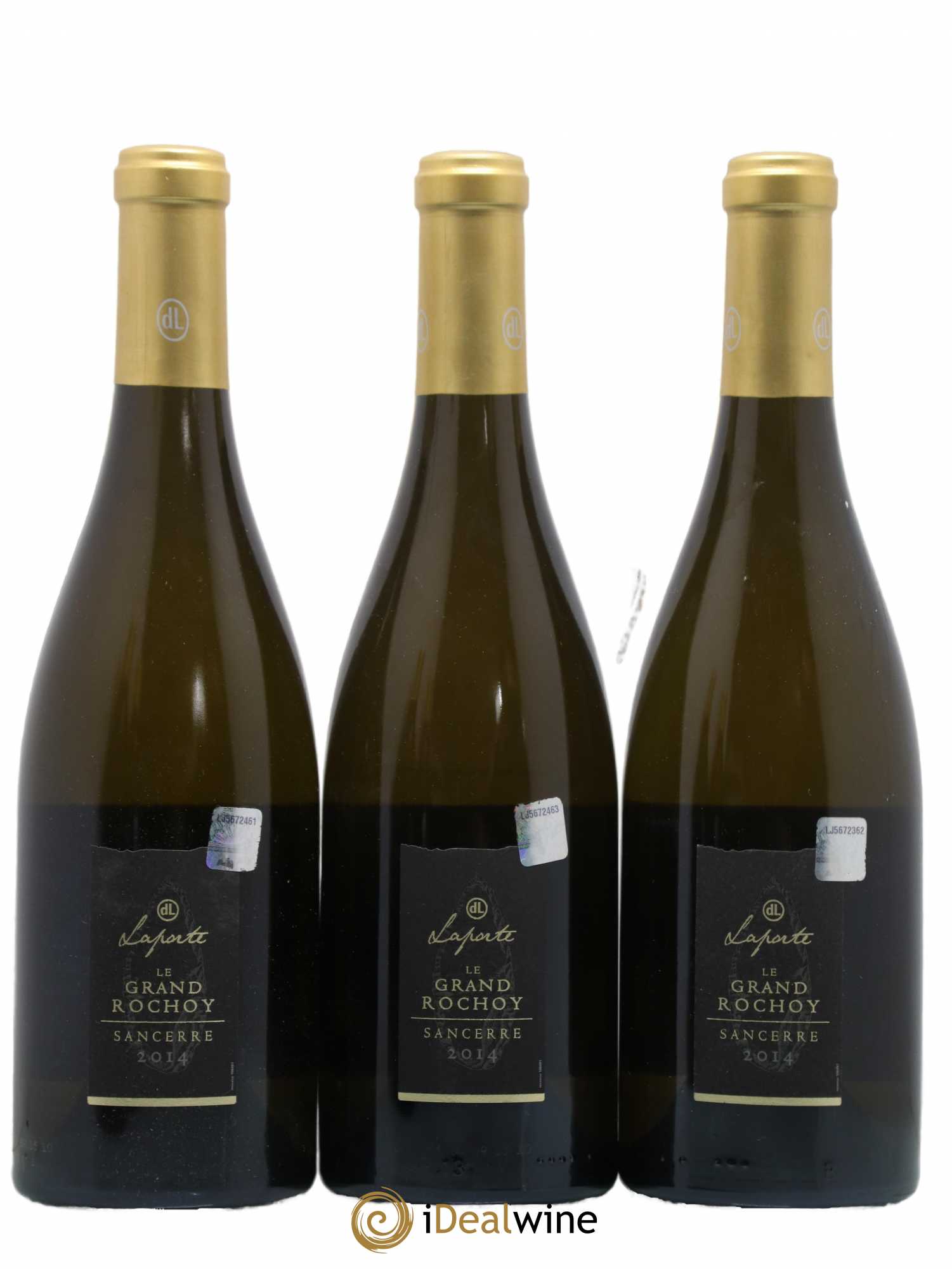Sancerre Le Grand Rochoy Bio Domaine Laporte 2014 - Posten von 3 Flaschen - 0
