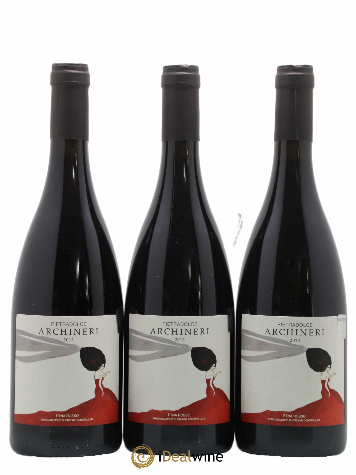 IGT Sicile Etna Rosso Pietradolce Archineri 2013 - Posten von 3 Flaschen - 0
