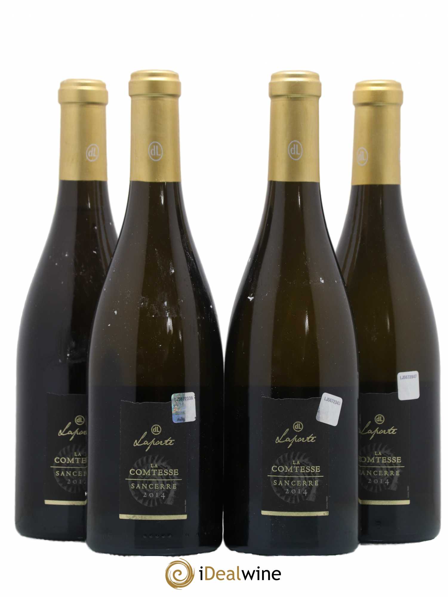 Sancerre La Comtesse Bio Domaine Laporte 2014 - Posten von 4 Flaschen - 0