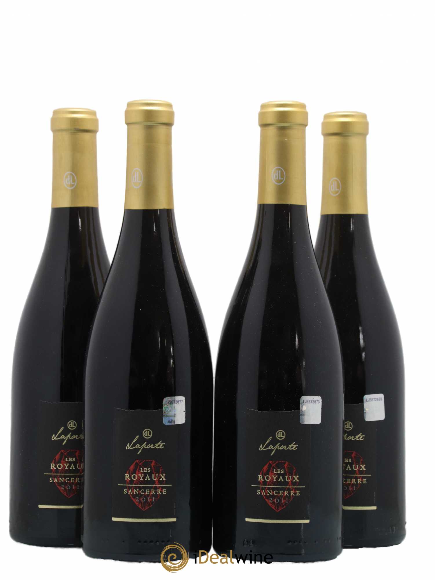 Sancerre Les Royaux Domaine Laporte (sans prix de réserve) 2011 - Lotto di 4 bottiglie - 0