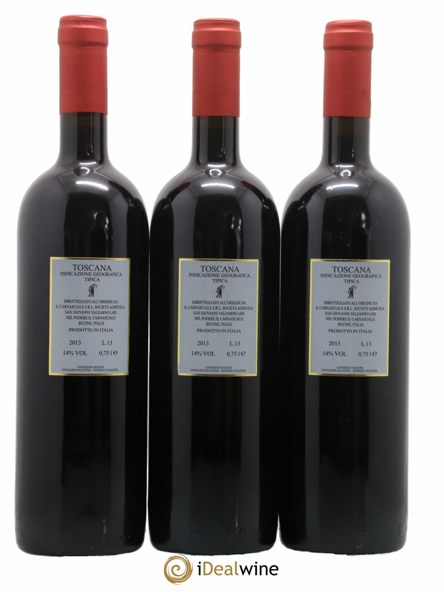 Toscana IGT Carnasciale Podere Il Carnasciale 2013 - Posten von 3 Flaschen - 1