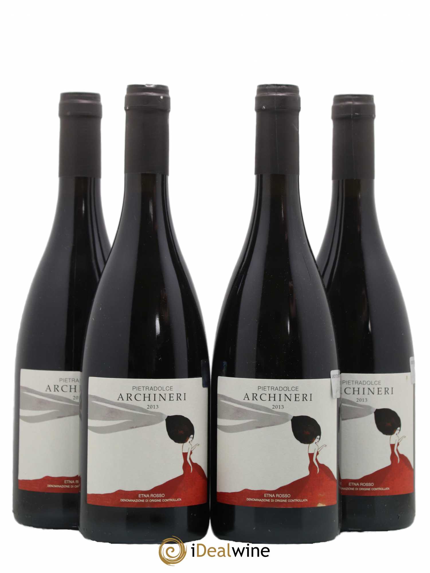 IGT Sicile Etna Rosso Pietradolce Archineri (sans prix de réserve) 2013 - Posten von 4 Flaschen - 0