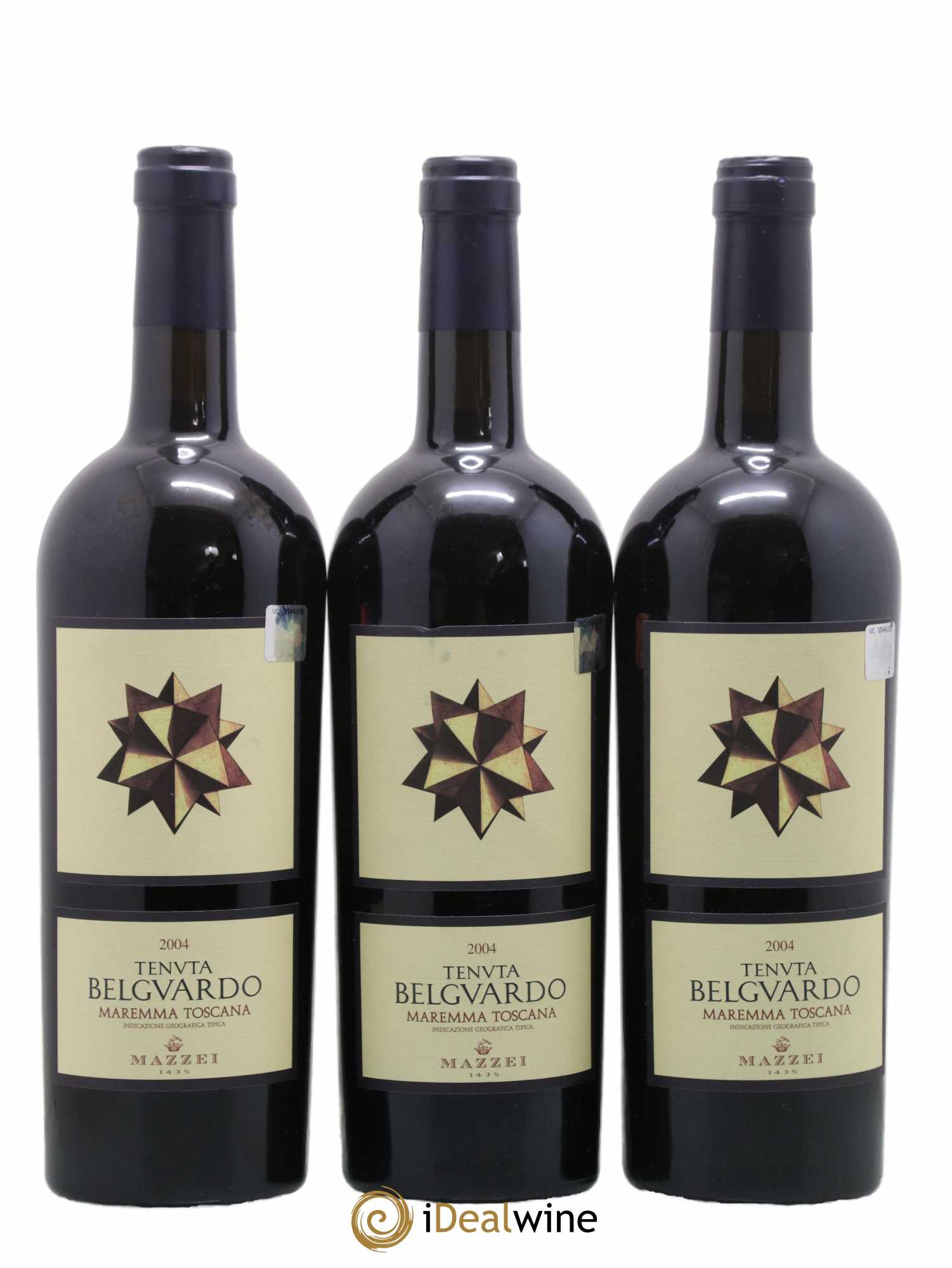 Toscana IGT Rosato Maremma Belguardo Mazzei (sans prix de réserve) 2004 - Posten von 3 Flaschen - 0