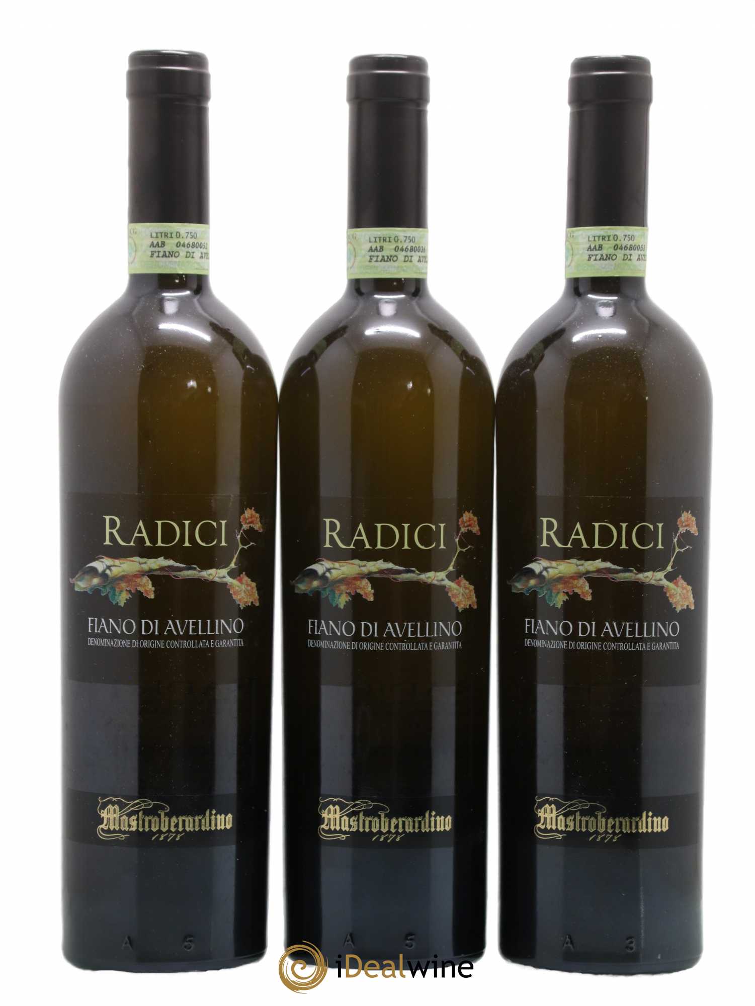 Italie Fiano di Avellino DOCG Radici Mastroberardino 2012 - Posten von 3 Flaschen - 0