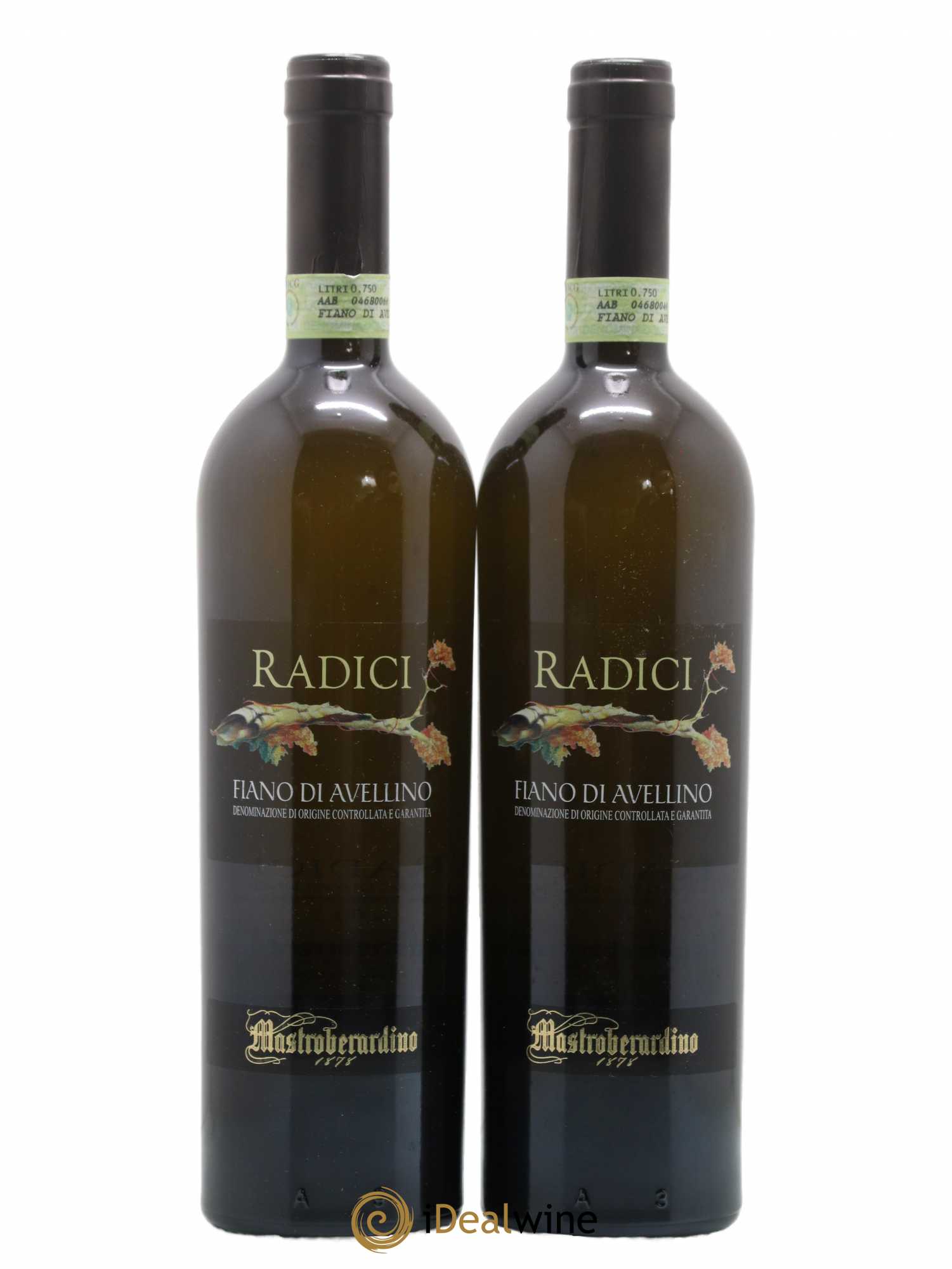 Italie Fiano di Avellino DOCG Radici Mastroberardino (sans prix de réserve) 2012 - Posten von 2 Flaschen - 0