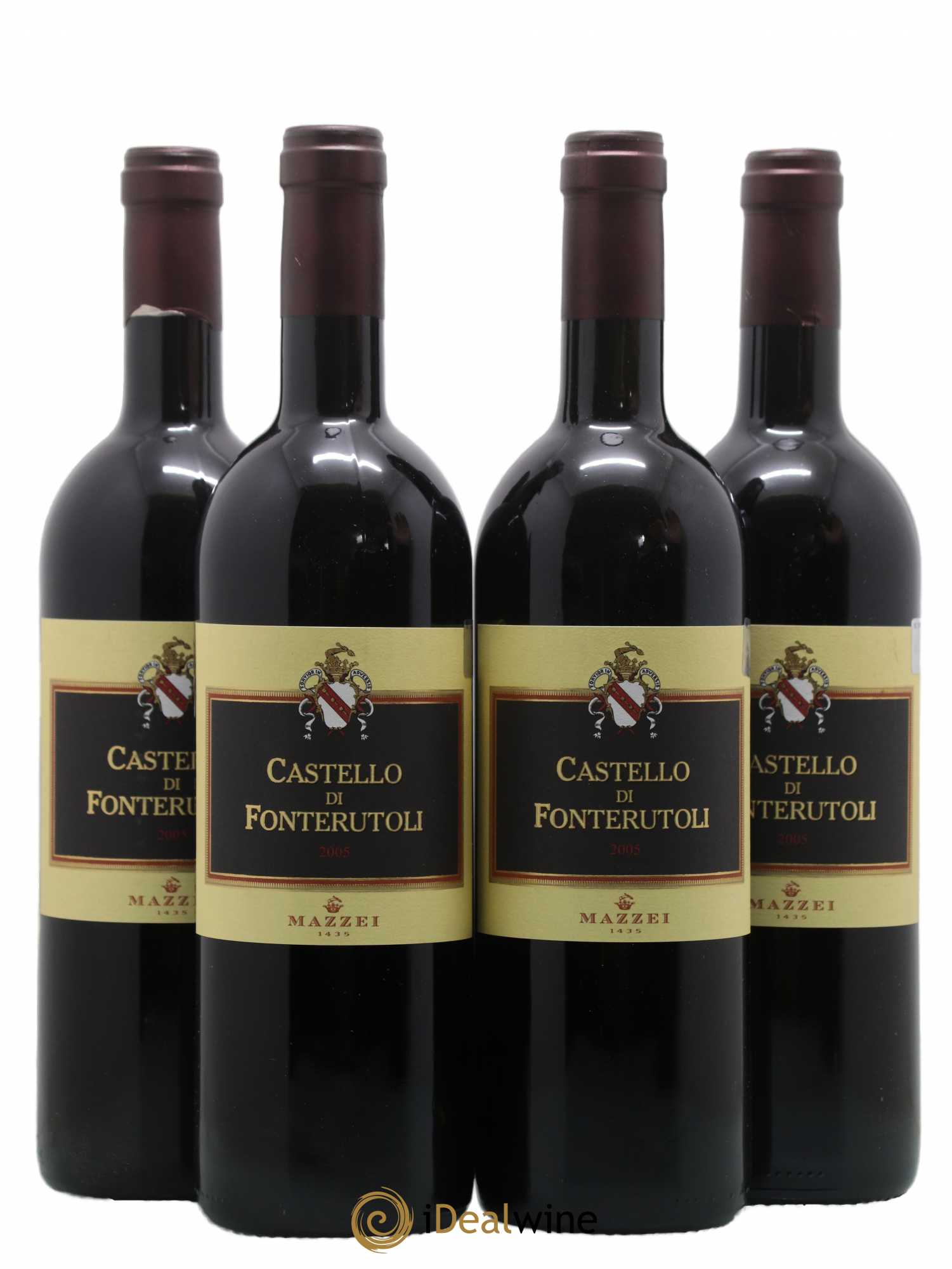 Chianti Classico DOCG Castello di Fonterutoli Mazzei (sans prix de réserve) 2005 - Posten von 4 Flaschen - 0