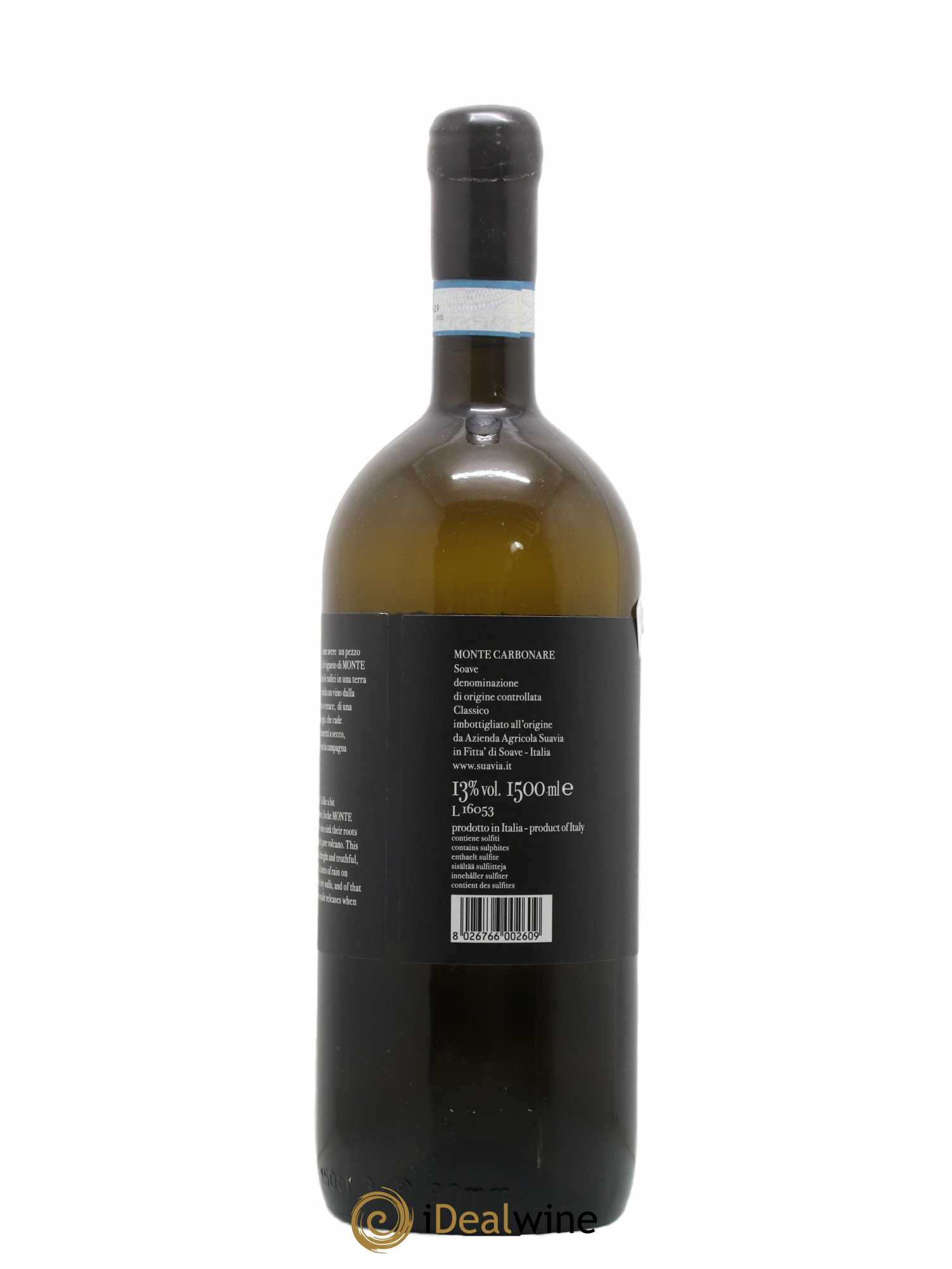 Italie Veneto Soave Classico Monte Carbonare Suavia 2014 - Posten von 1 Magnum - 1