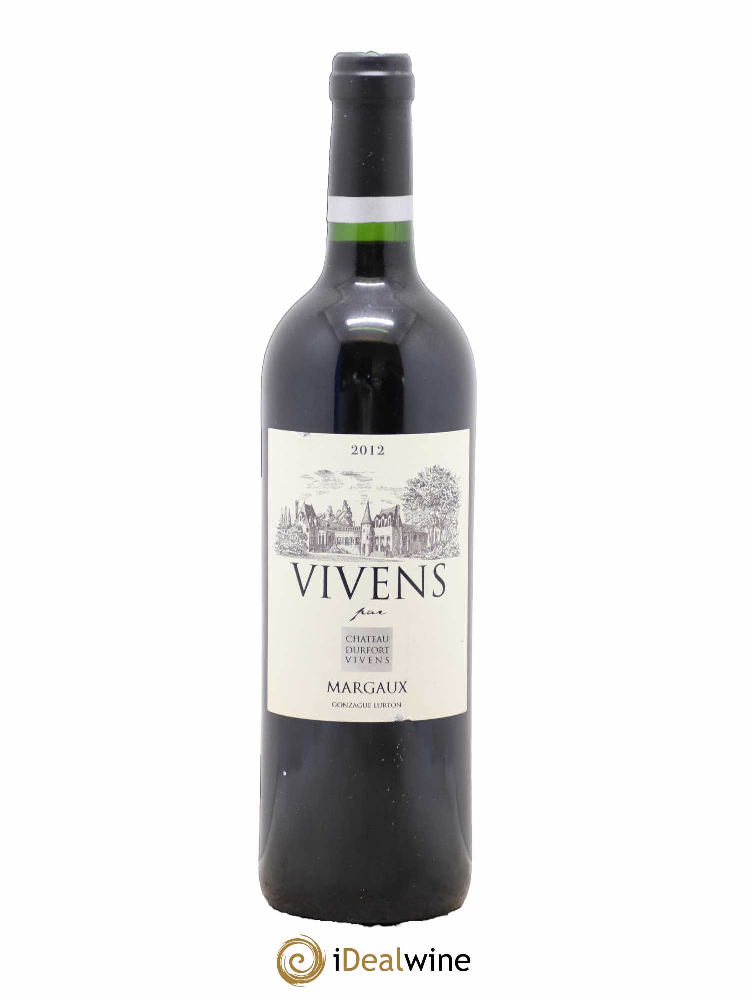 Vivens de Durfort-Vivens 2nd Vin (sans prix de réserve) 2012 - Lot de 1 bouteille - 0