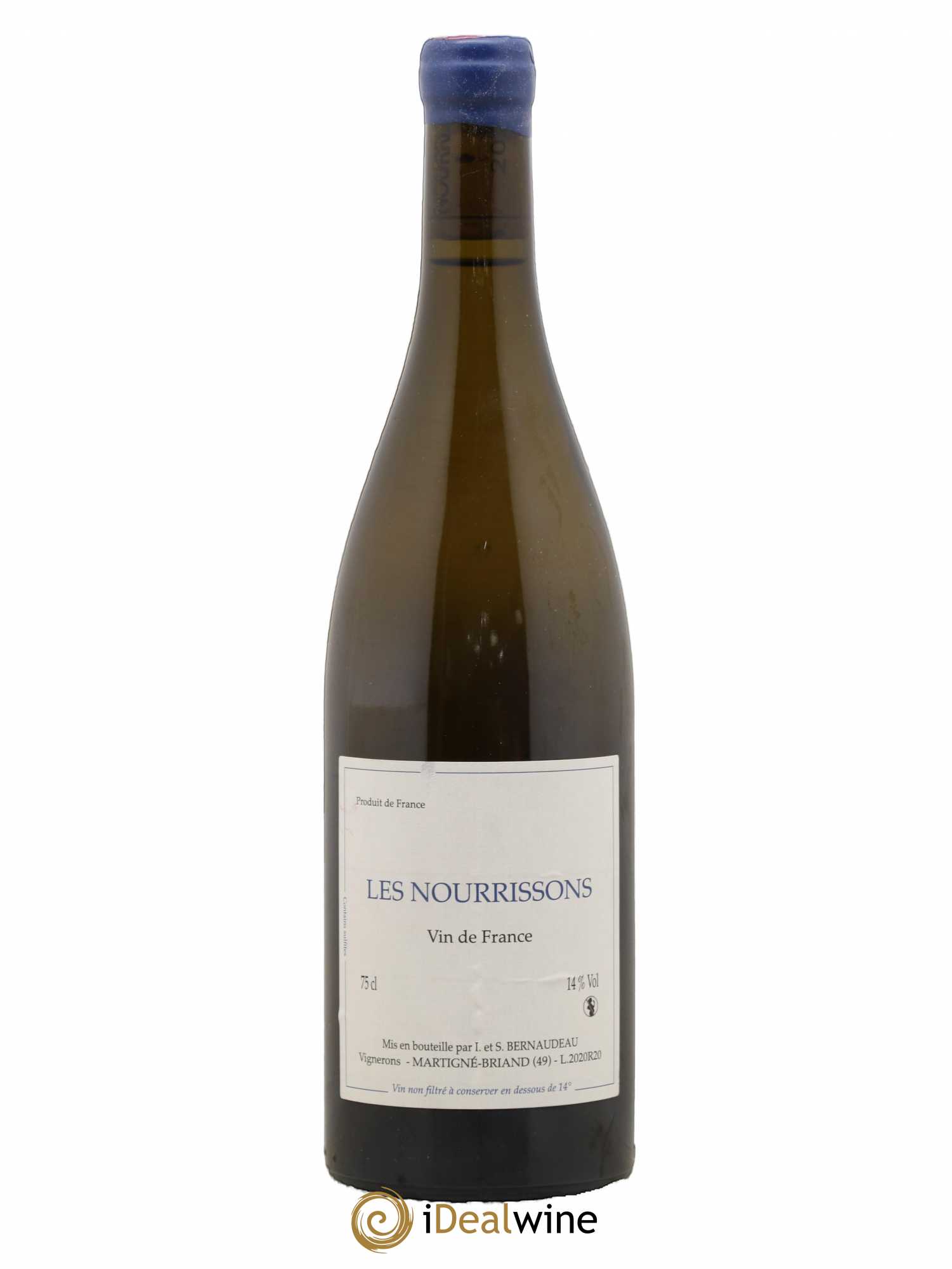 Vin de France Les Nourrissons Stéphane Bernaudeau 2020 - Lot de 1 bouteille - 0