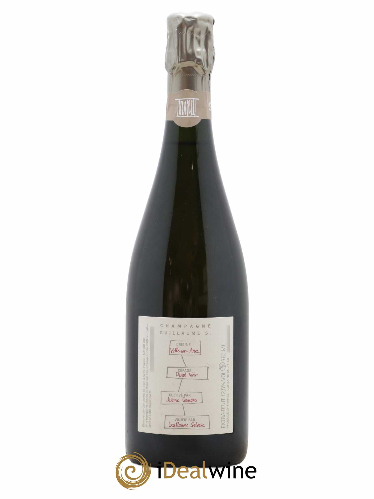 Largillier Extra-Brut Guillaume Selosse - Lot of 1 bottle - 1