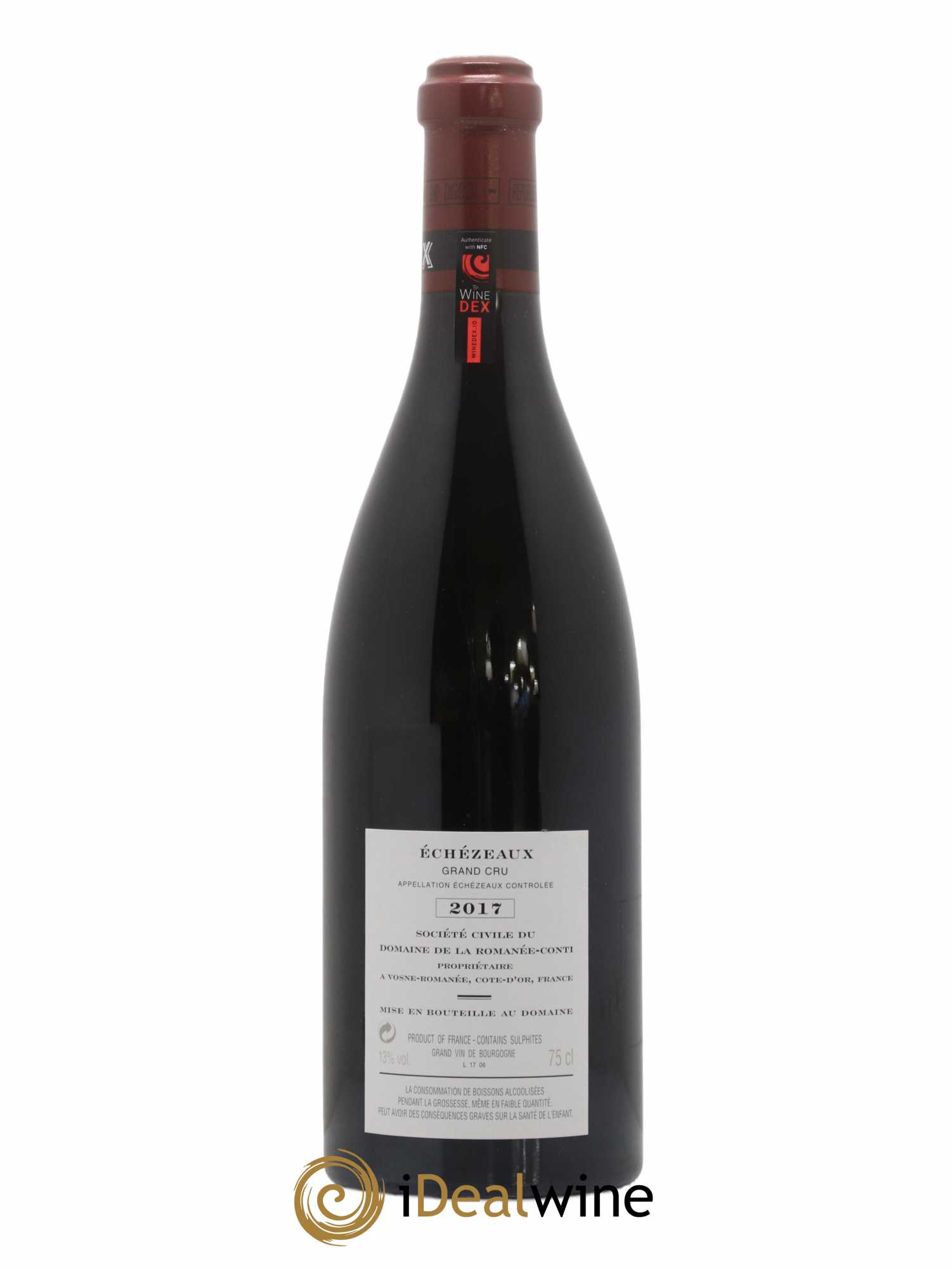 Echezeaux Grand Cru Domaine de la Romanée-Conti 2017 - Lot of 1 bottle - 1