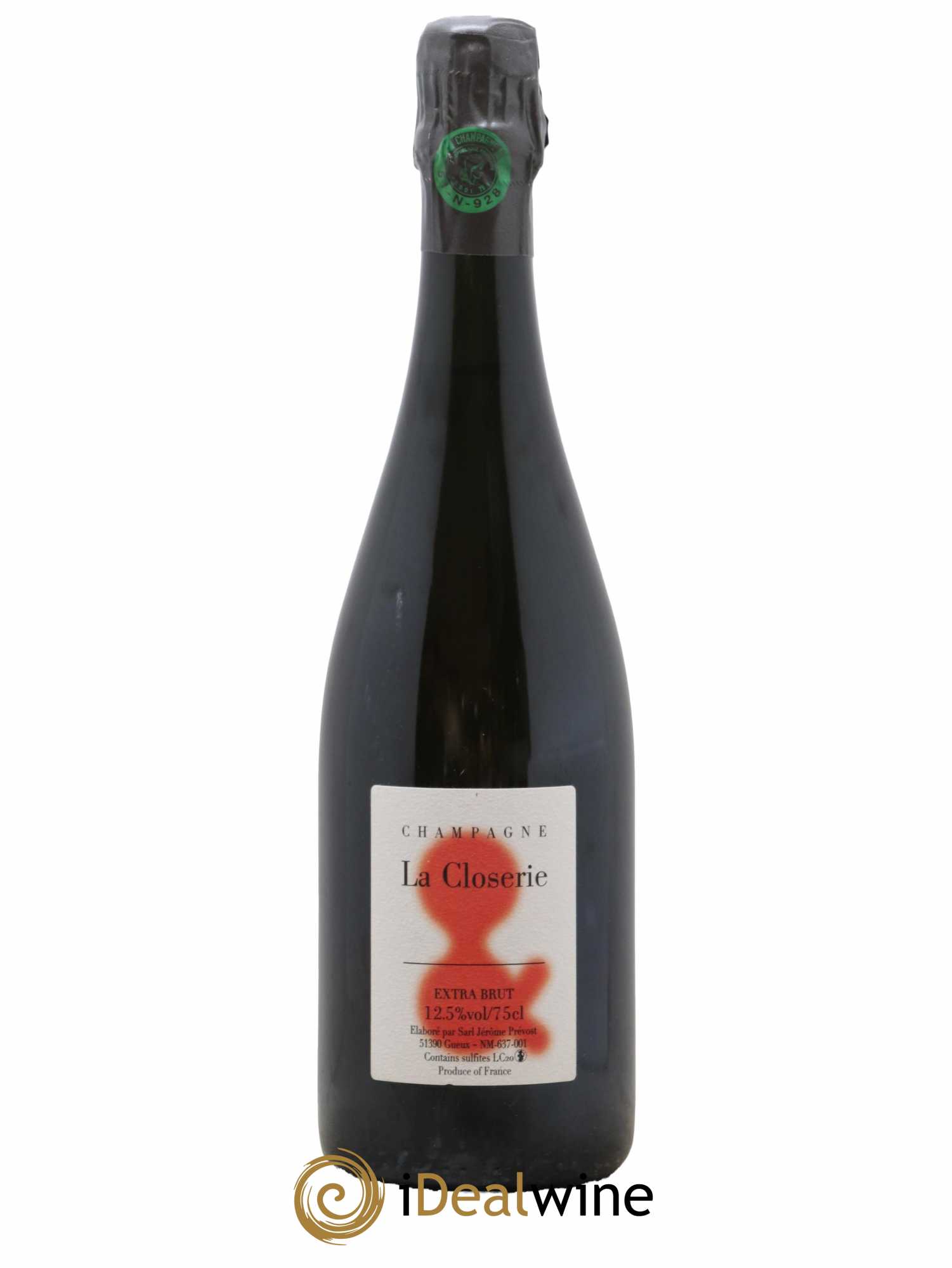 La Closerie Jérôme Prévost Extra Brut 2020 - Lot de 1 bouteille - 0
