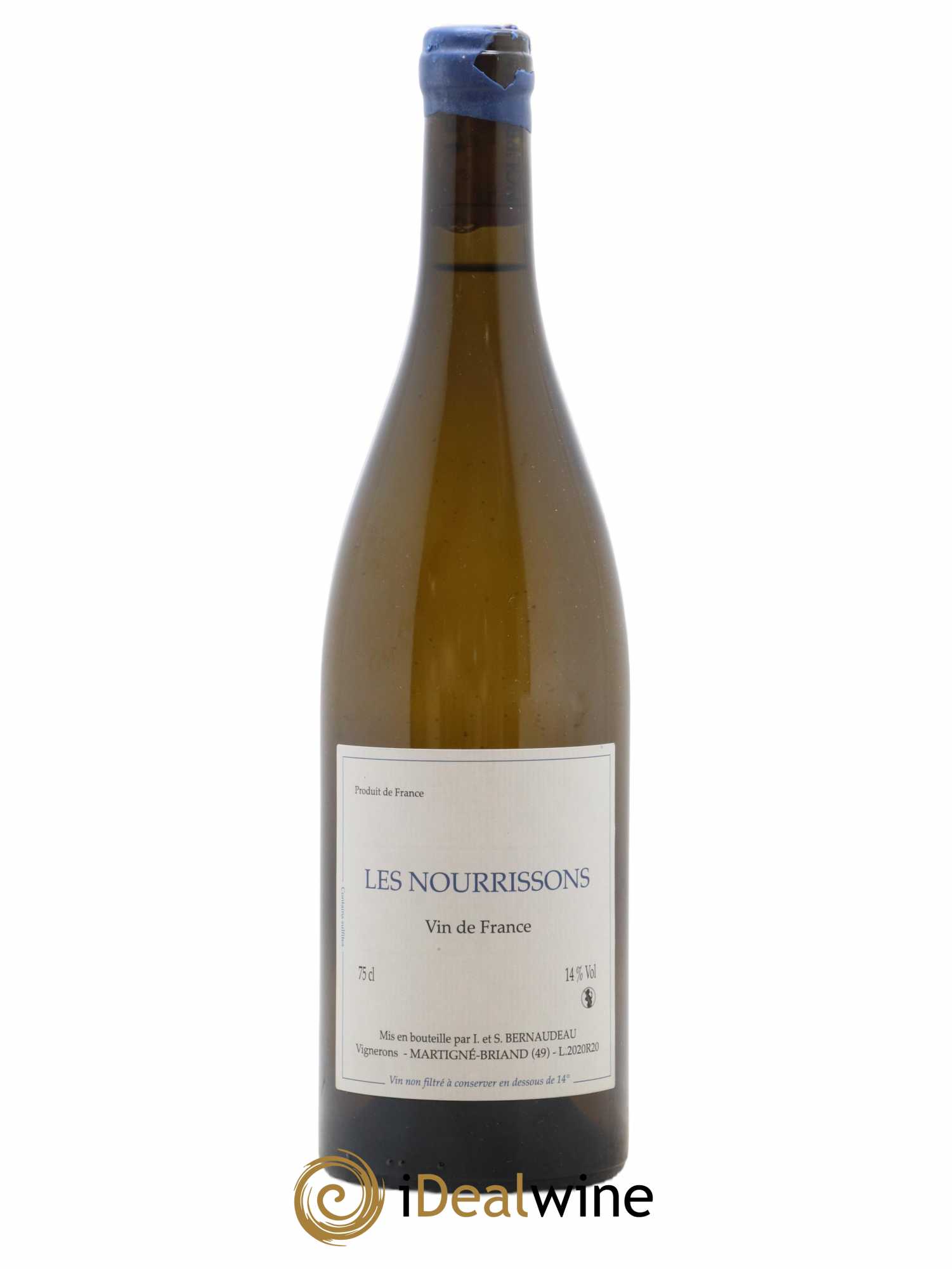 Vin de France Les Nourrissons Stéphane Bernaudeau 2020 - Lot of 1 bottle - 0