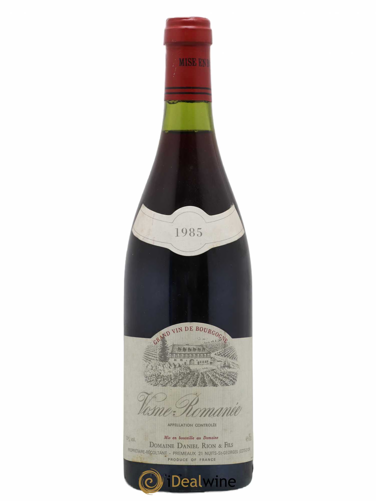 Vosne-Romanée Domaine Daniel Rion et Fils 1985 - Lot de 1 bouteille - 0
