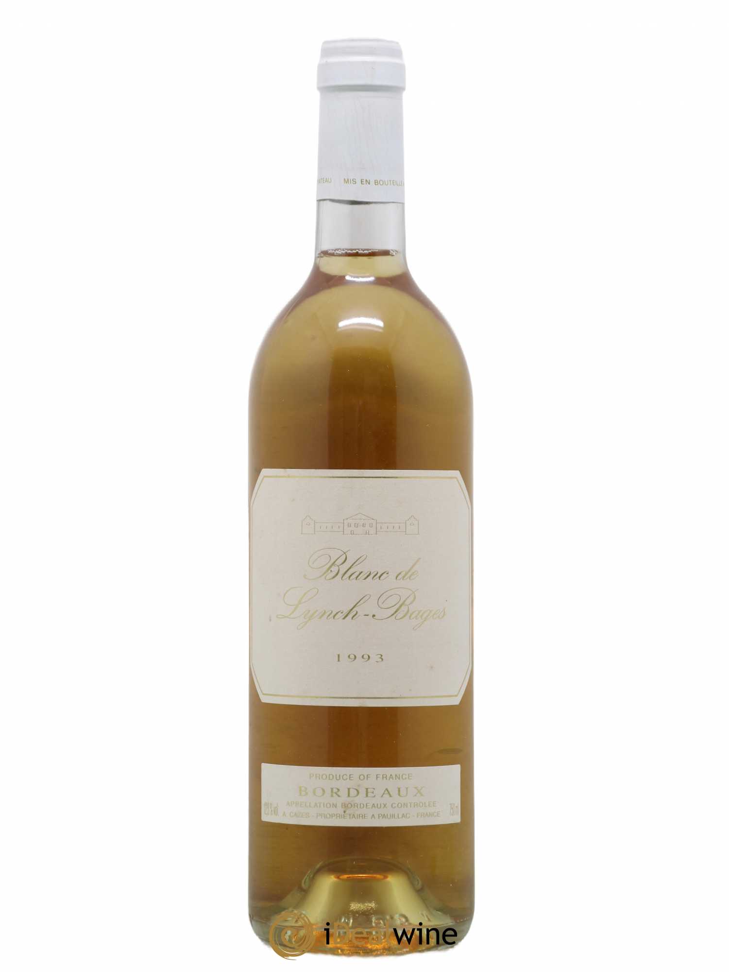 Blanc de Lynch Bages 1993 - Lot de 1 bouteille - 0