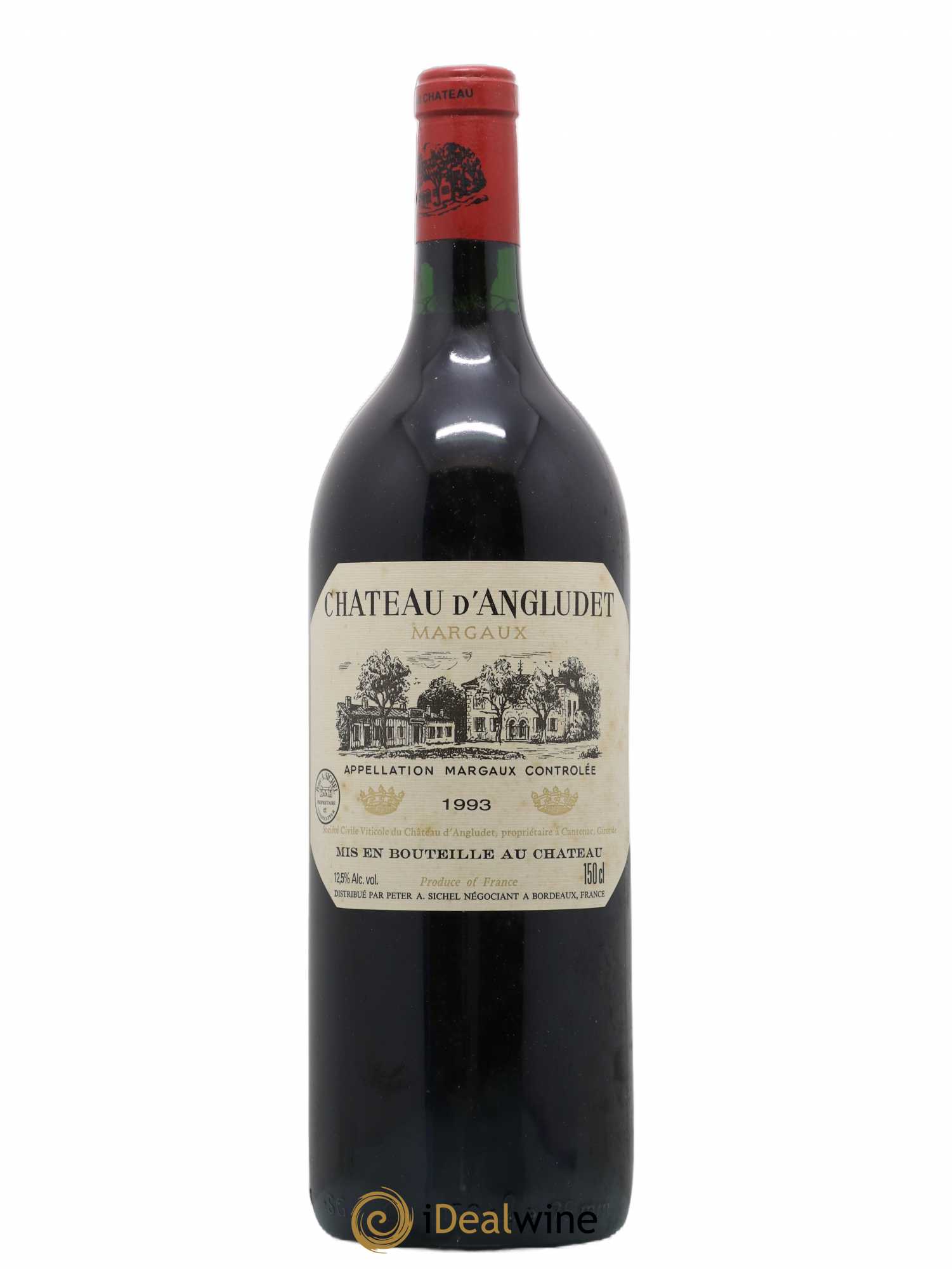 Château d' Angludet Cru Bourgeois 1993 - Lot de 1 magnum - 0