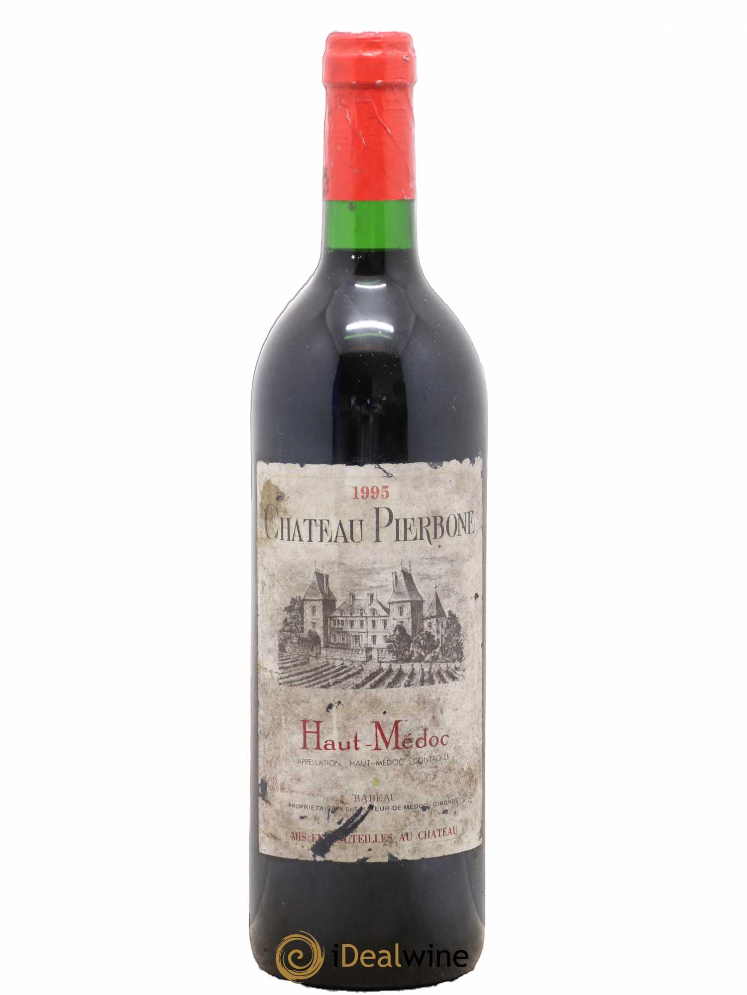 Haut Médoc Château Pierbone 1995 - Lot de 1 bouteille - 0