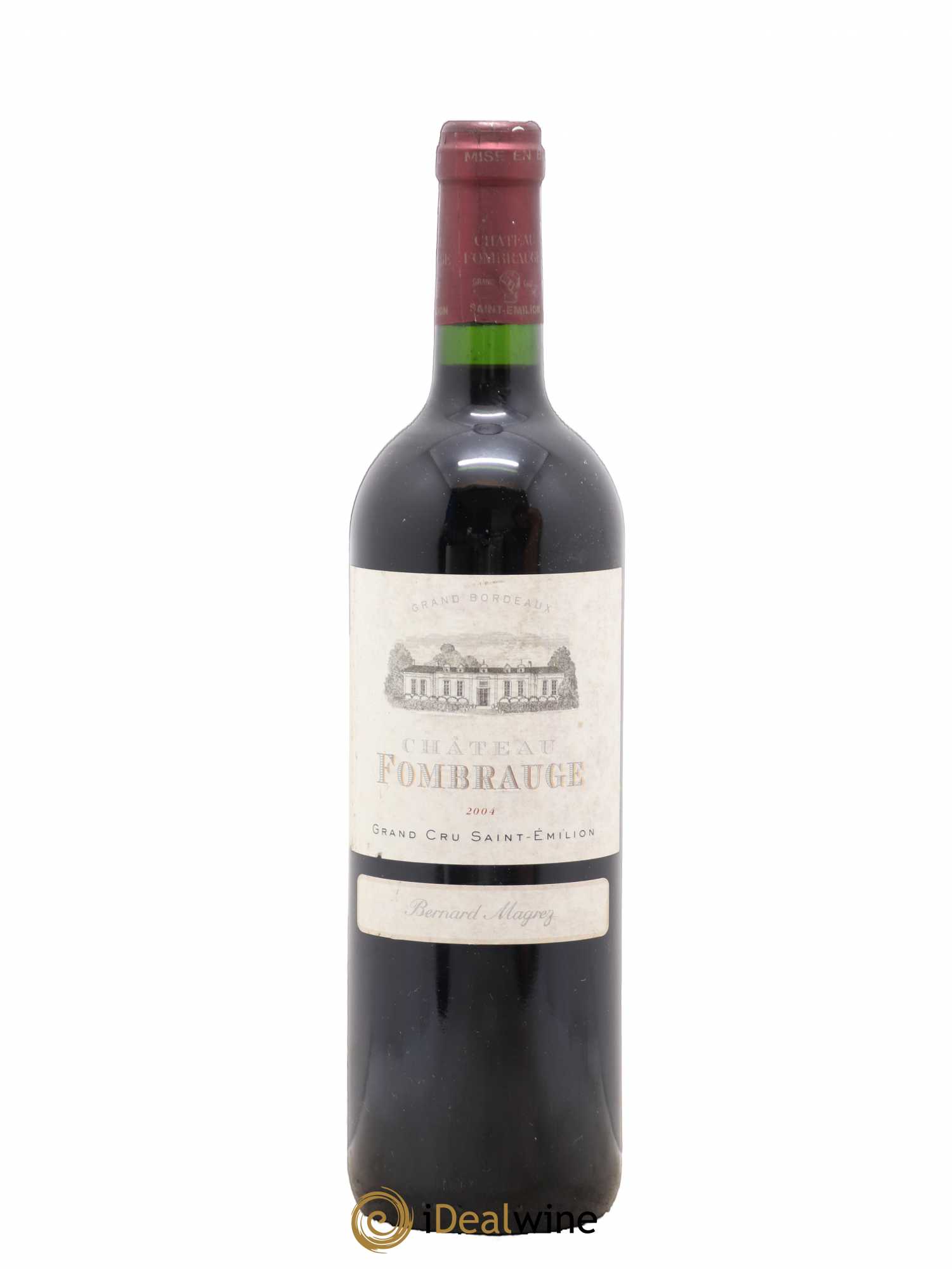 Château Fombrauge Grand Cru Classé 2004 - Lot de 1 bouteille - 0