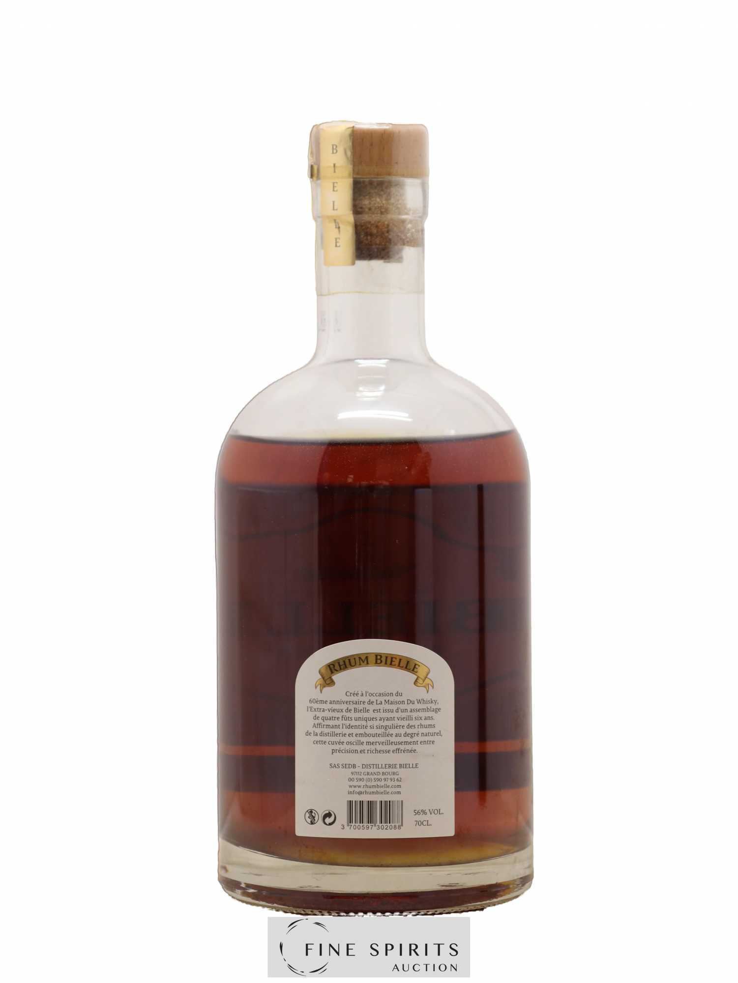 Bielle Of. Extra Vieux LMDW 60th Anniversary - Lot de 1 bouteille - 1