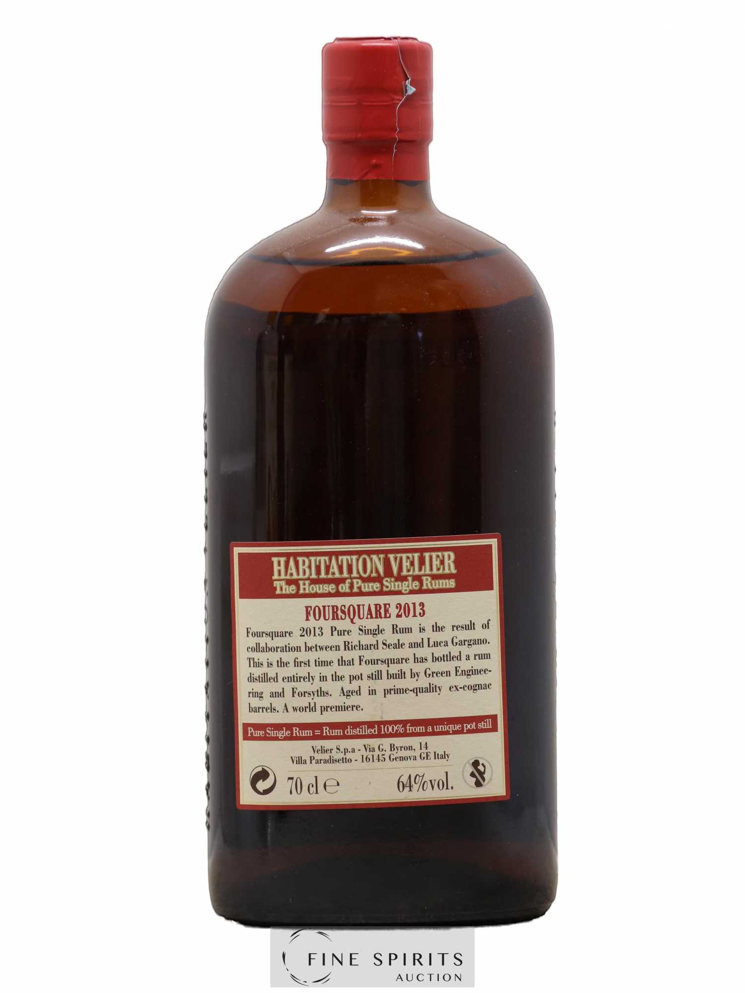 Foursquare 2 years 2013 Velier bottled 2015 Habitation Velier - Posten von 1 Flasche - 1