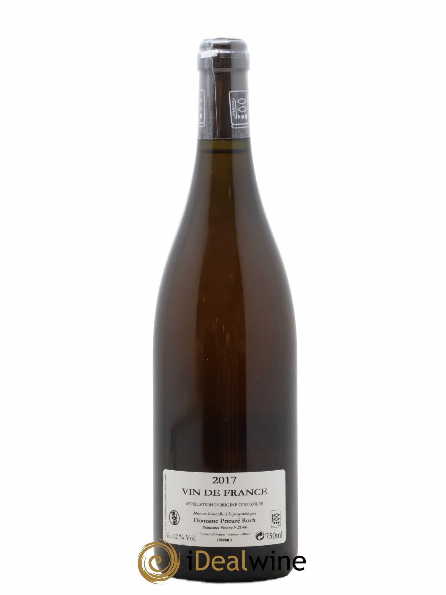 Vin de France Blanc de Macération Prieuré Roch 2017 - Lot de 1 bouteille - 1