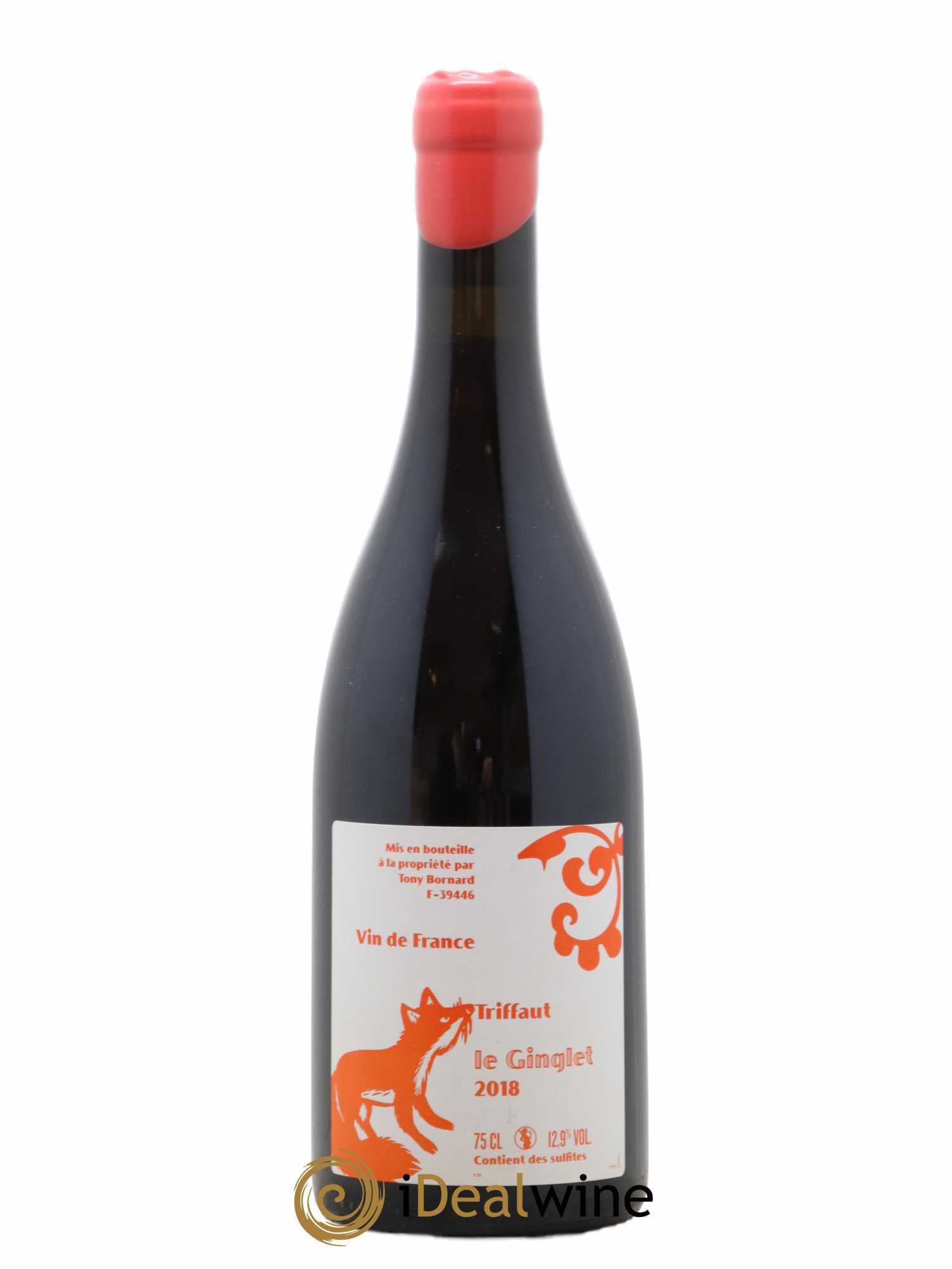 Arbois-Pupillin Trousseau Le Ginglet Bornard 2018 - Lot de 1 bouteille - 0