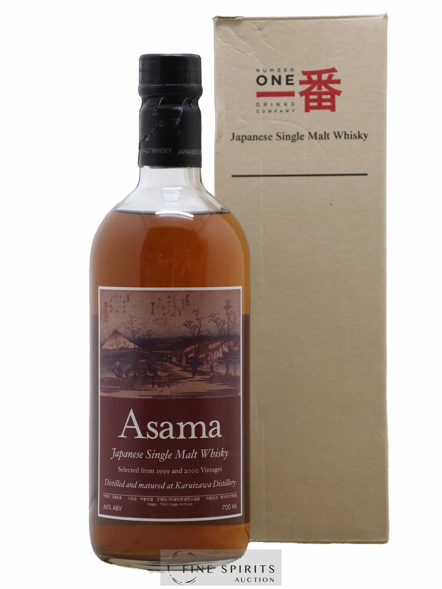Asama Number One Drinks Karuizawa 1999 - 2000 bottled 2012 - Lot de 1 bouteille - 0