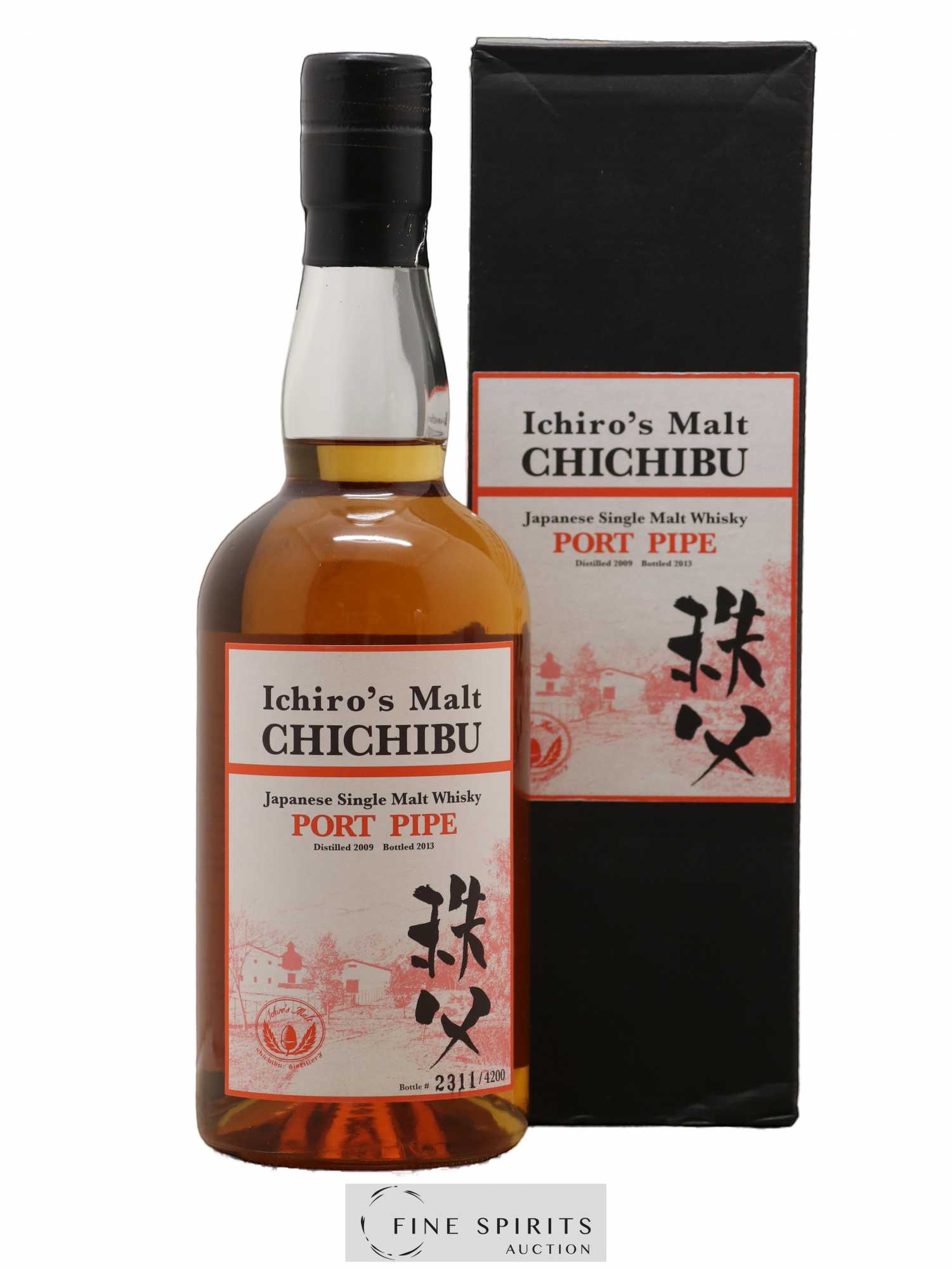 Chichibu 2009 Number One Drinks Port Pipe One of 4200 - bottled 2013 Ichiro's Malt - Lot de 1 bouteille - 0